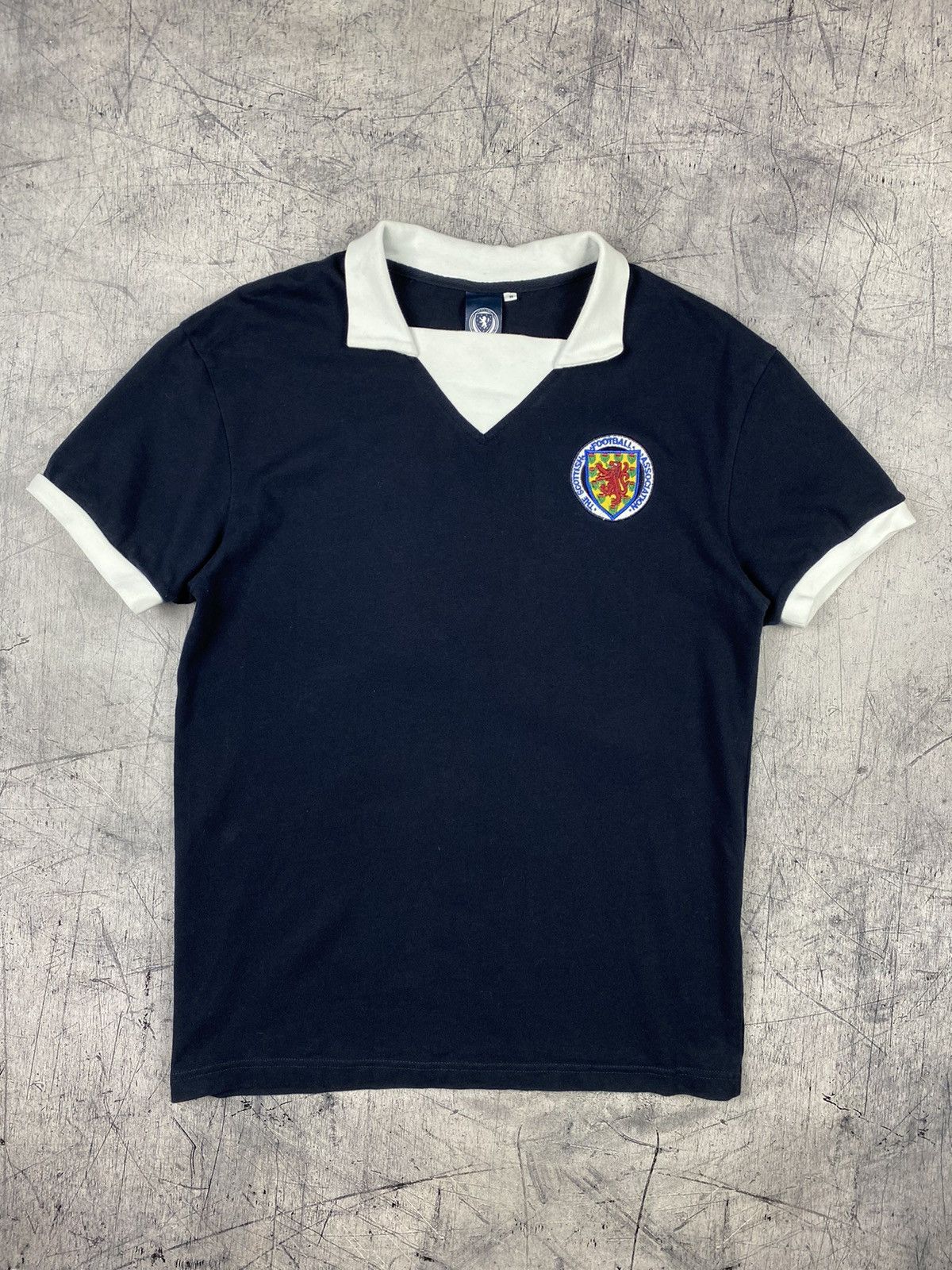 Vintage Vintage Scotland Rugby Polo Shirt Size M Size US M / EU 48-50 / 2 - 2 Thumbnail