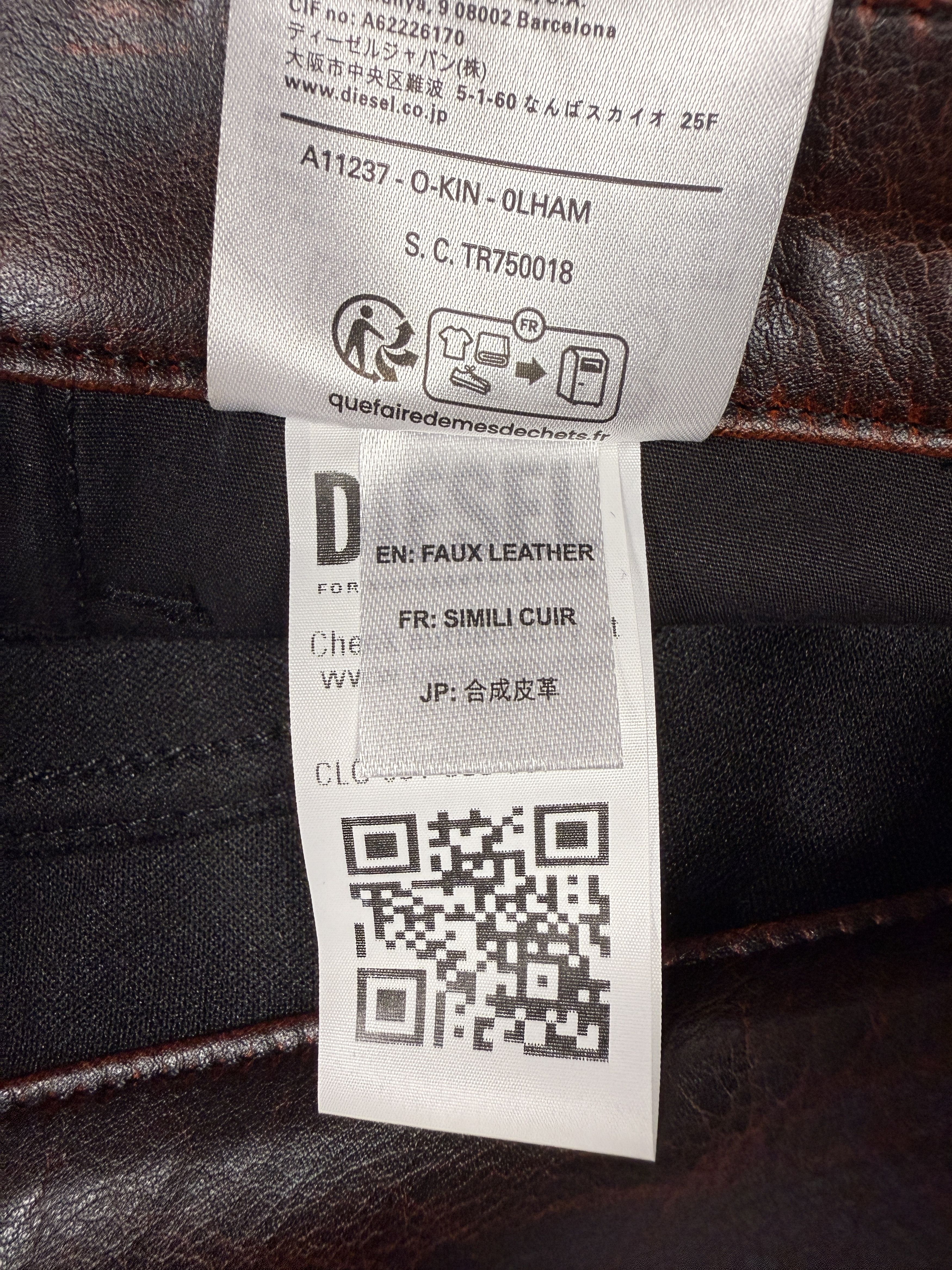 Diesel $495 Diesel O-KIN Mini Skirt Size 27" / US 4 / IT 40 - 19 Thumbnail