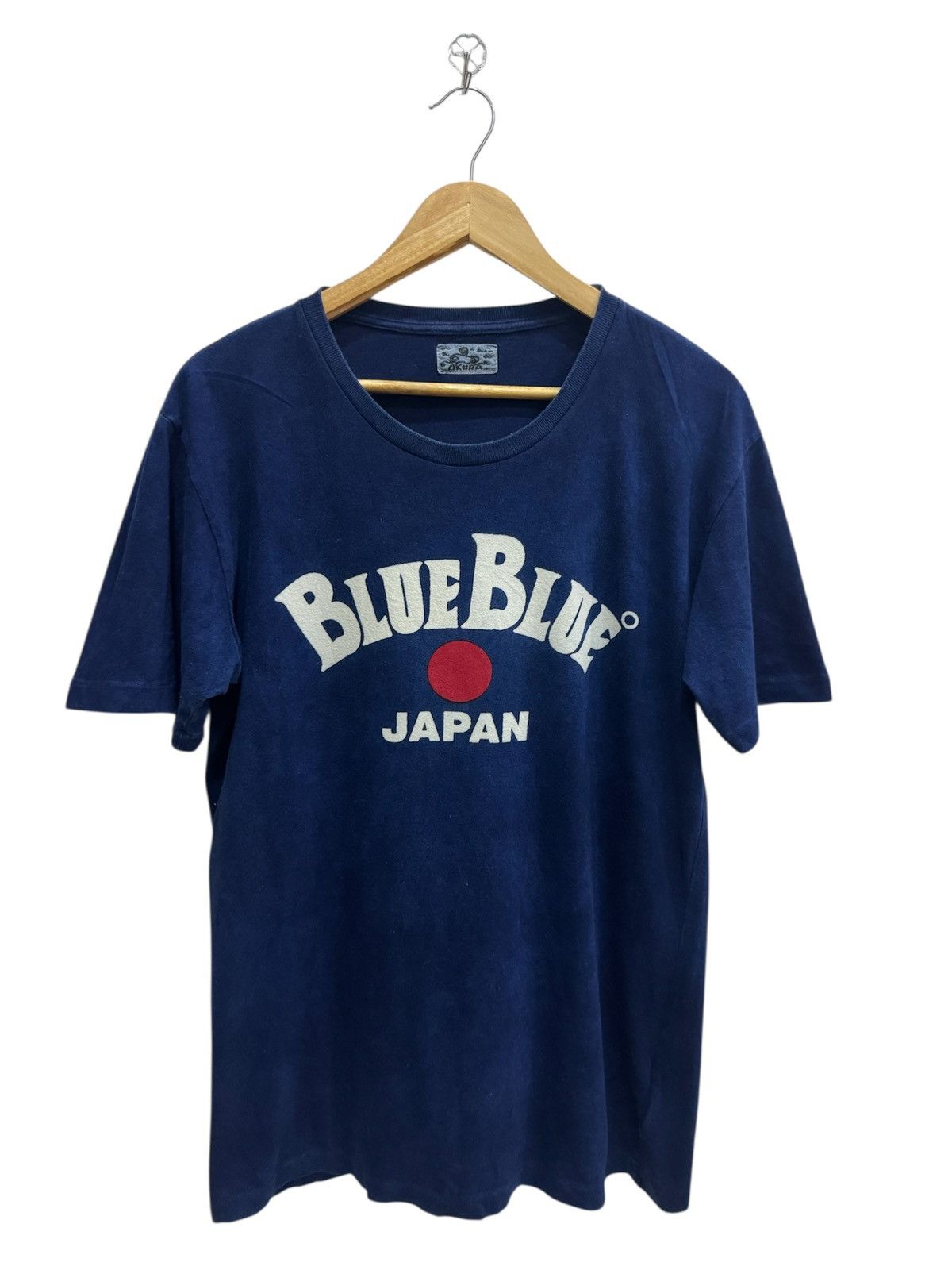 Blue Blue Japan Blue Blue Japan Spell Out Big Logo Indigo Dyed! Size US M / EU 48-50 / 2 - 1 Thumbnail