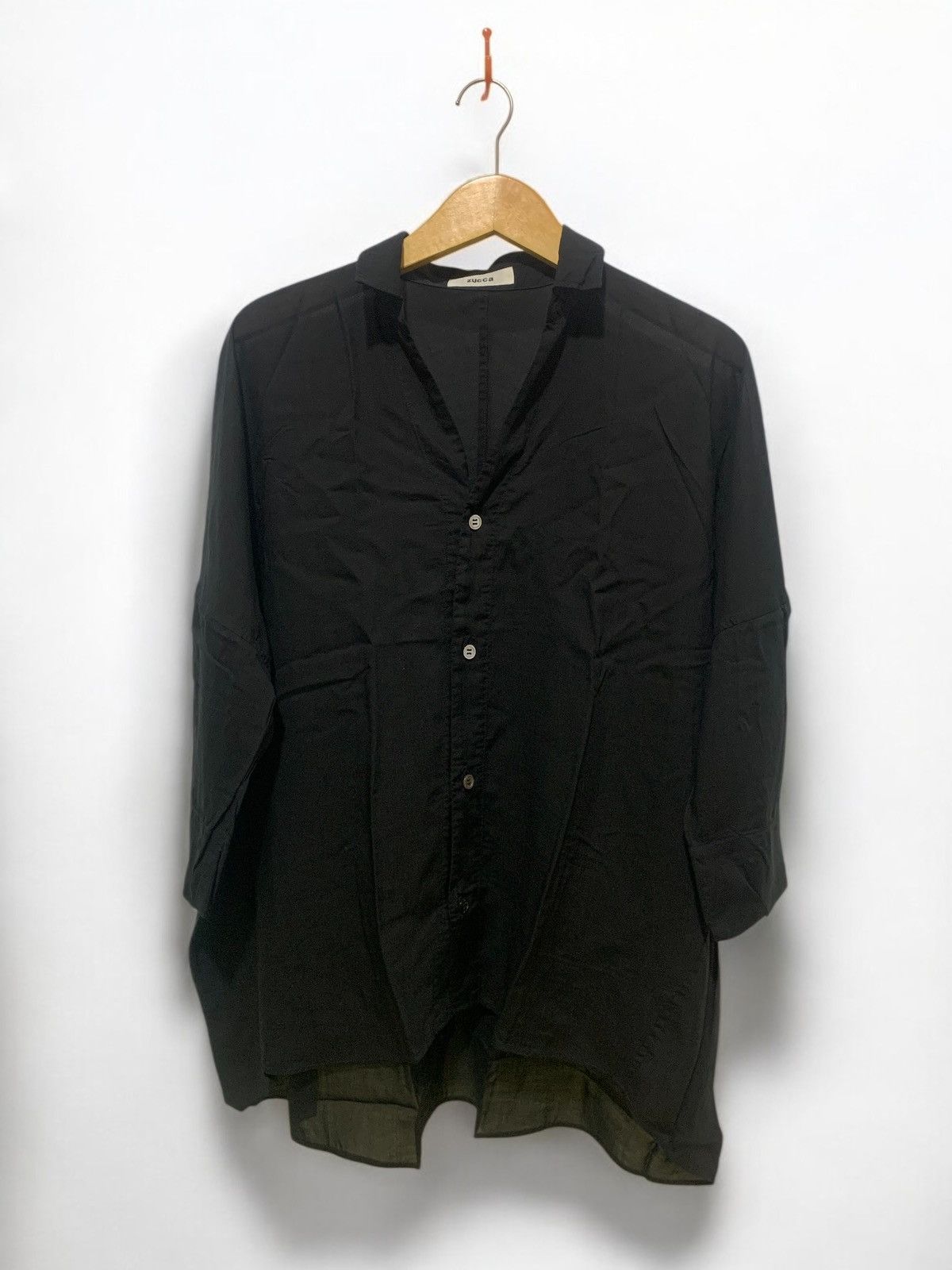 Issey Miyake × Zucca Zucca Oversize Shirt Button Up Size US L / EU 52-54 / 3 - 2 Thumbnail