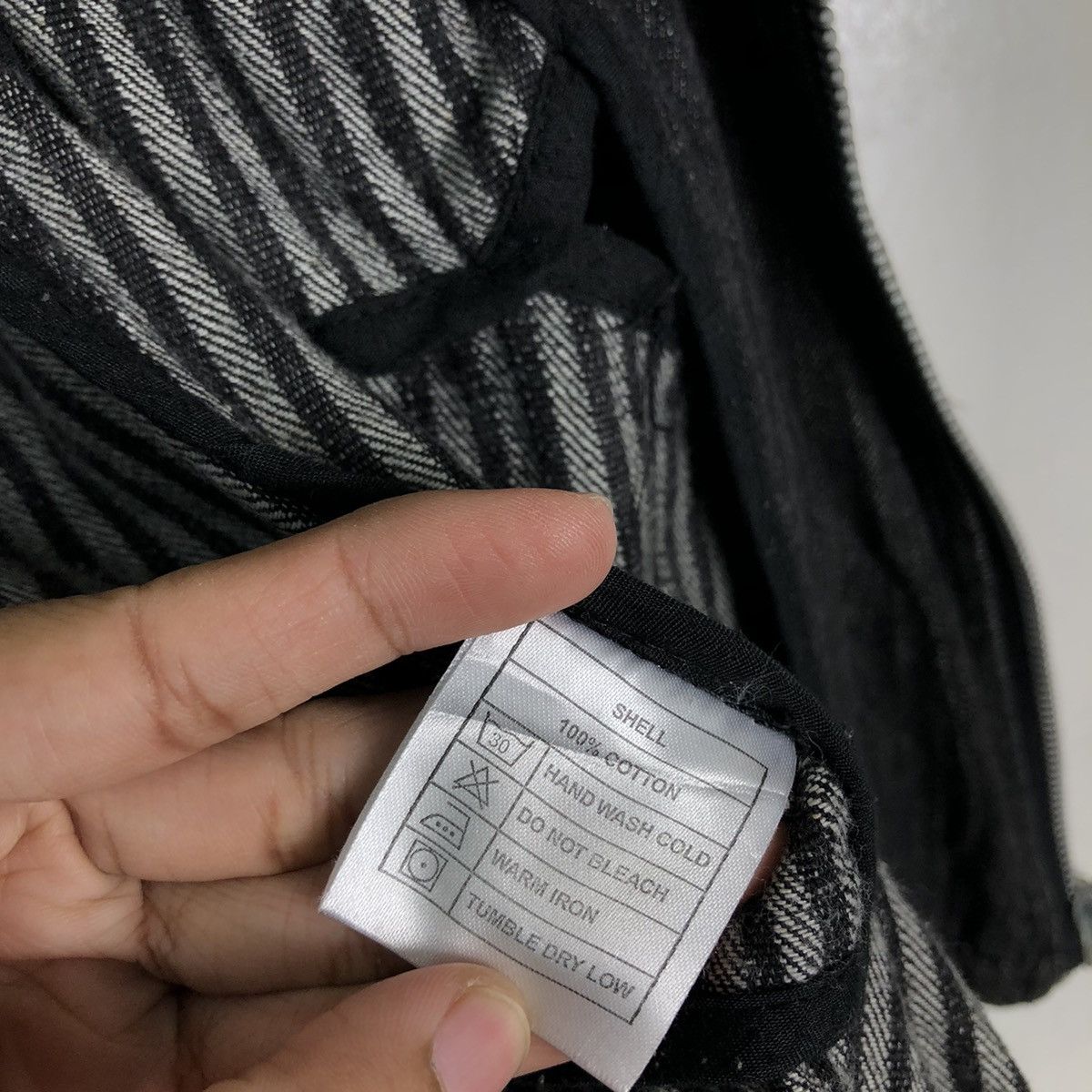 Japanese Brand Biker Jacket Bondage Double Breast Suggestion Japan Striped Size US M / EU 48-50 / 2 - 19 Thumbnail