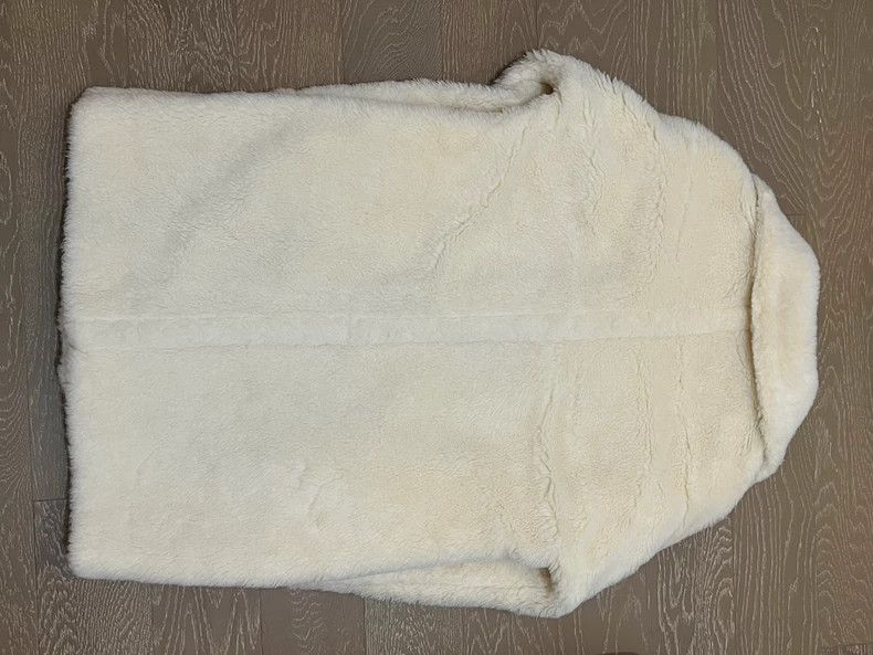 Max Mara Max Mara Fourth Generation Creamy White Teddy Bear Size S / US 4 / IT 40 - 8 Thumbnail