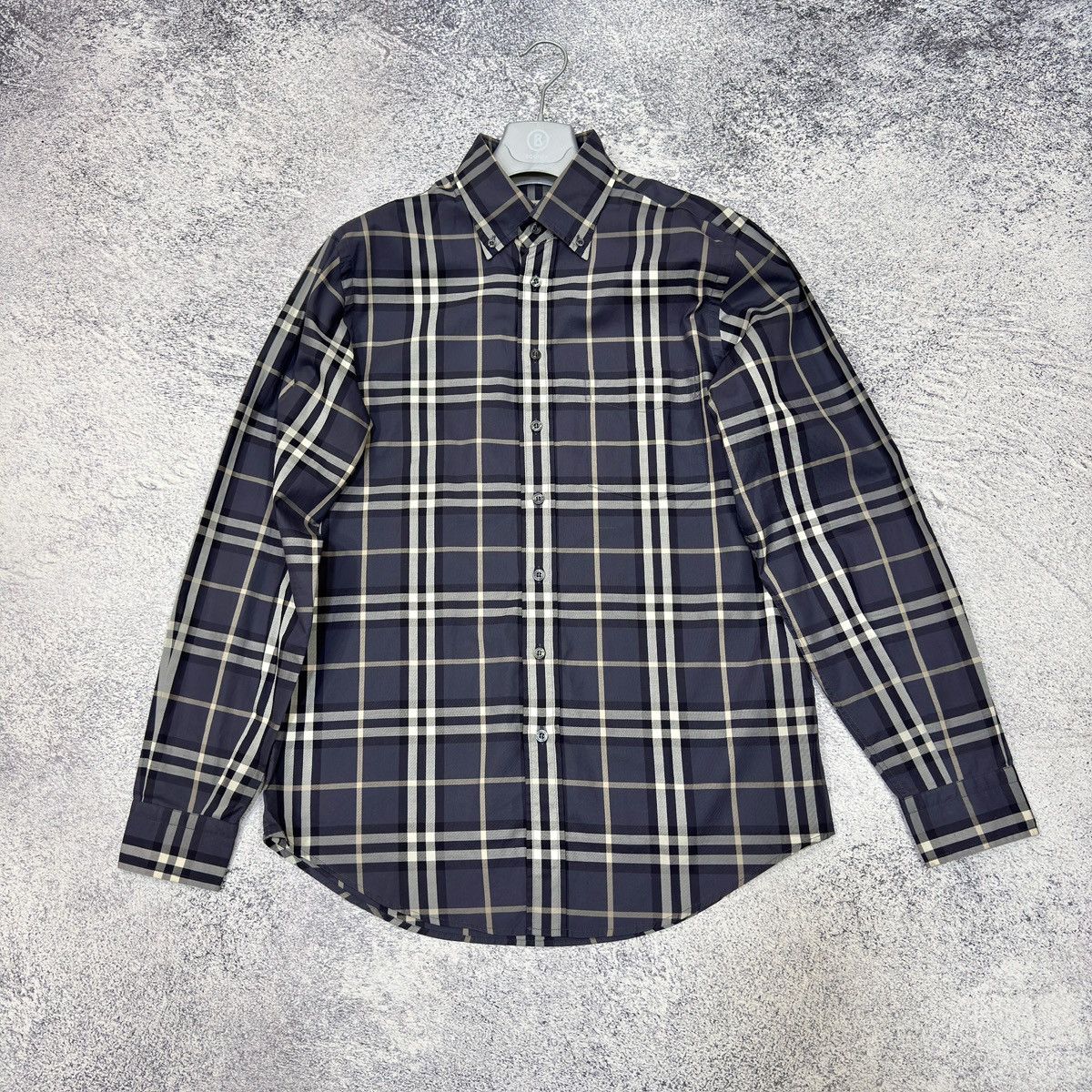 Burberry Burberry Mens Cotton Shirt M size Size US M / EU 48-50 / 2 - 1 Thumbnail