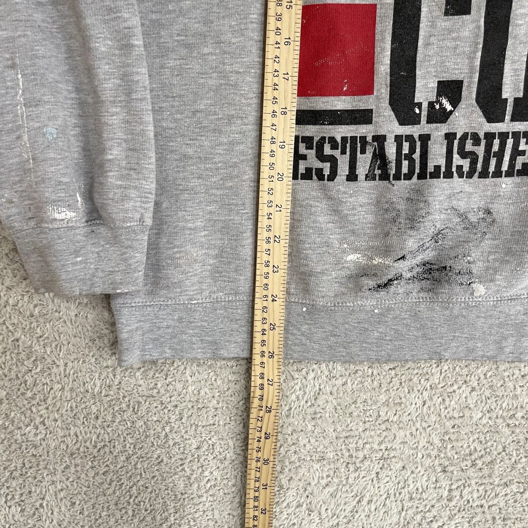 Vintage VINTAGE DC Shoes Crewneck Sweatshirt Mens Large Gray Dyrdek Skate Y2K Grunge Shirt pullover Crew Neck graphic printMens Regular Size US L / EU 52-54 / 3 - 6 Thumbnail