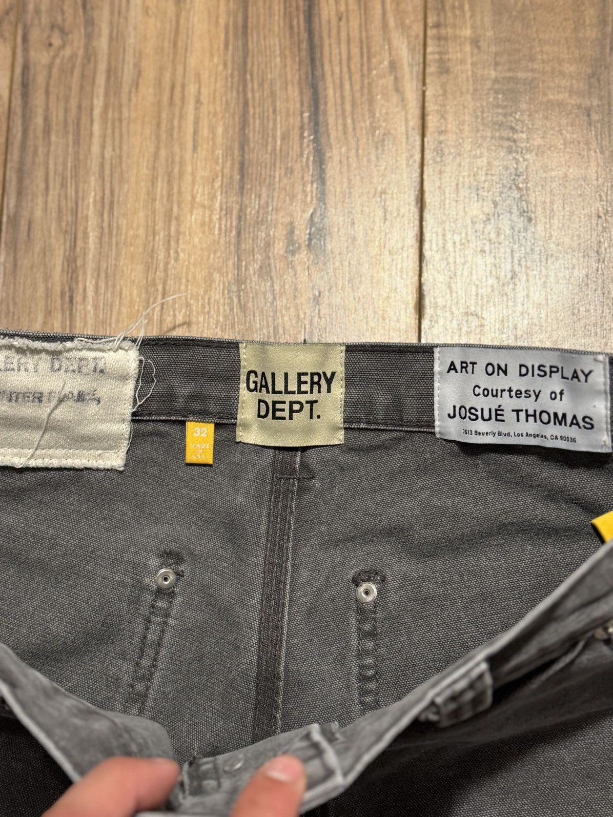 Gallery Dept. Gallery dept LA FLARE CARPENTER CHARCOAL PANTS Size US 32 / EU 48 - 10 Thumbnail