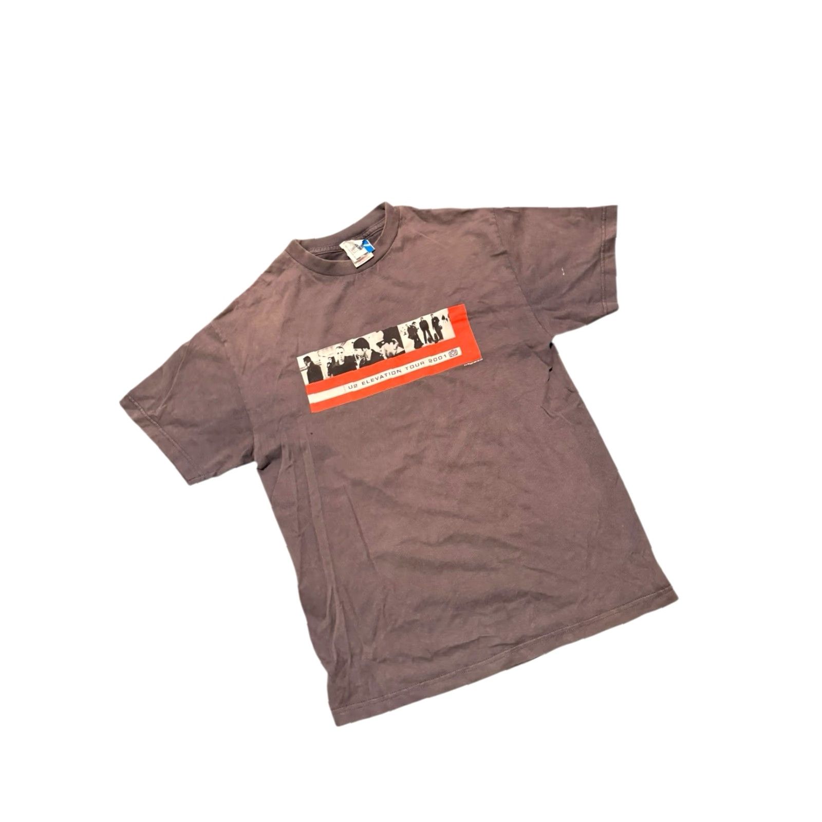 Vintage VINTAGE U2 Elevation Tour 2001 Short Sleeve Band T Shirt Mens Size Medium Bono Size US M / EU 48-50 / 2 - 3 Thumbnail