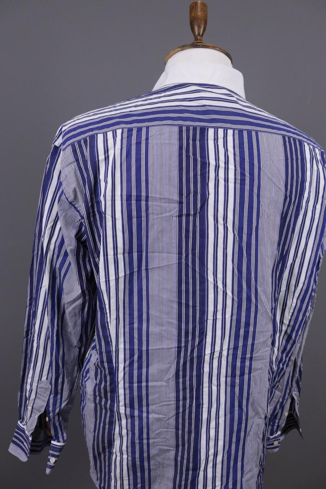 Paul & Shark Men Paul & Shark Yachting Blue Striped Shirt Size 46 Size US M / EU 48-50 / 2 - 10 Thumbnail