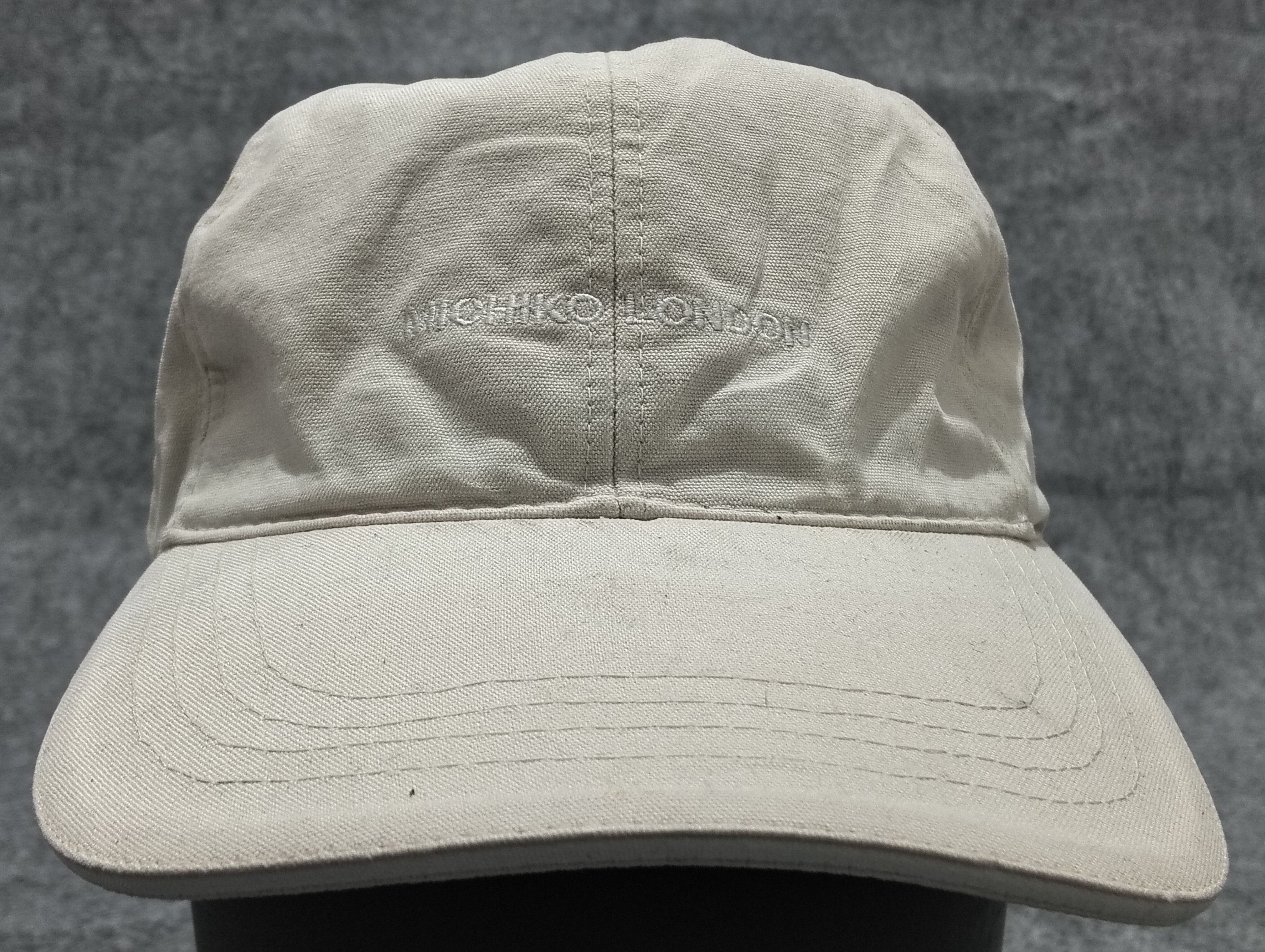 Japanese Brand × Michiko Koshino × Michiko Koshino London vtg Michiko Koshino London spell out logo Baseball Cap / Hat Size ONE SIZE - 9 Thumbnail