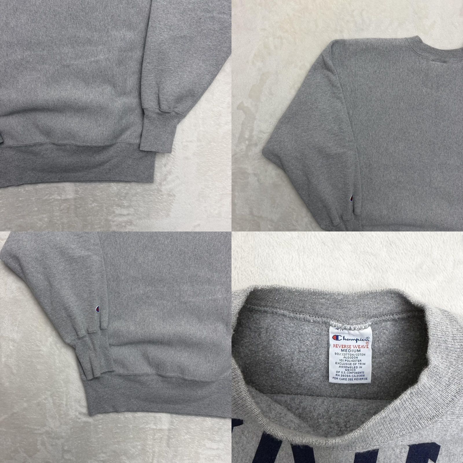 Champion Champion Reverse Weave Colorado Vail Sweatshirt Mens M Gray Ski Fleece Pullover Graphic Print Heavyweight All Seasons Winter Fall Spring Men Size US M / EU 48-50 / 2 - 9 Thumbnail