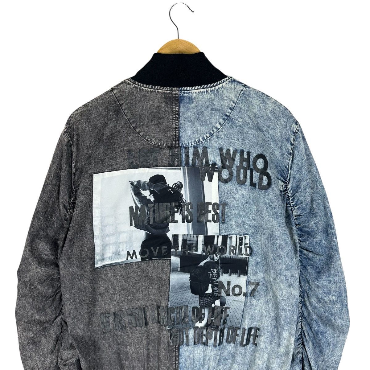 In The Attic IN THE ATTIC TWO TONES BOMBER JACKET Size L / US 10 / IT 46 - 9 Thumbnail