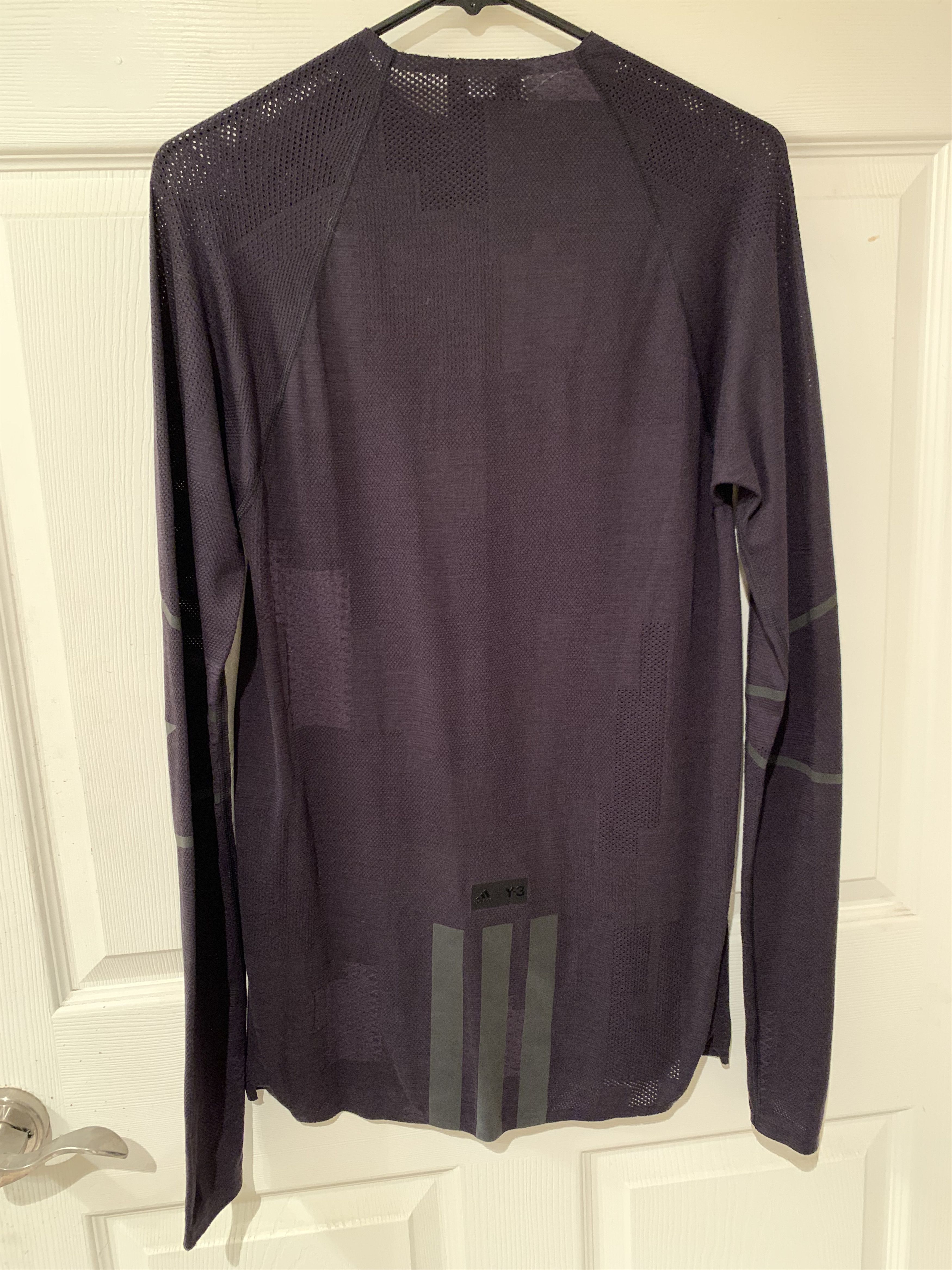 Adidas Y-3 Sport Merino Reflective Tech Tee Size US M / EU 48-50 / 2 - 9 Thumbnail