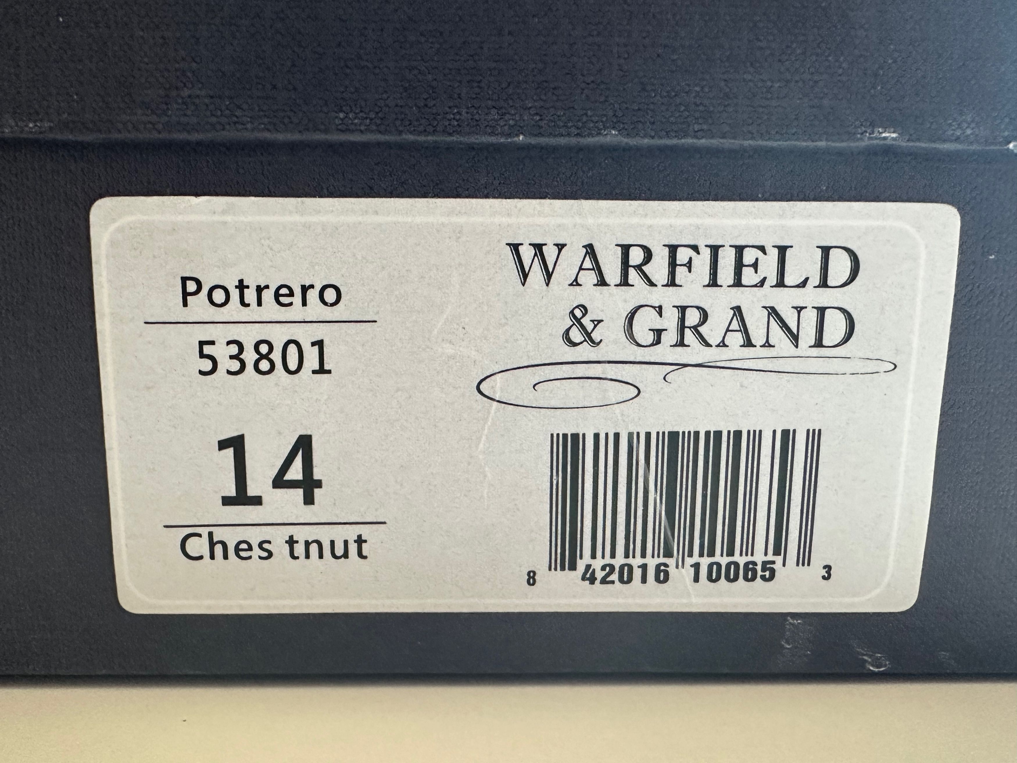 Warfield & Grand Warfield & Grand Potrero Cap-toe Boots - Chestnut - Size 14 Size US 14 / EU 47 - 6 Thumbnail