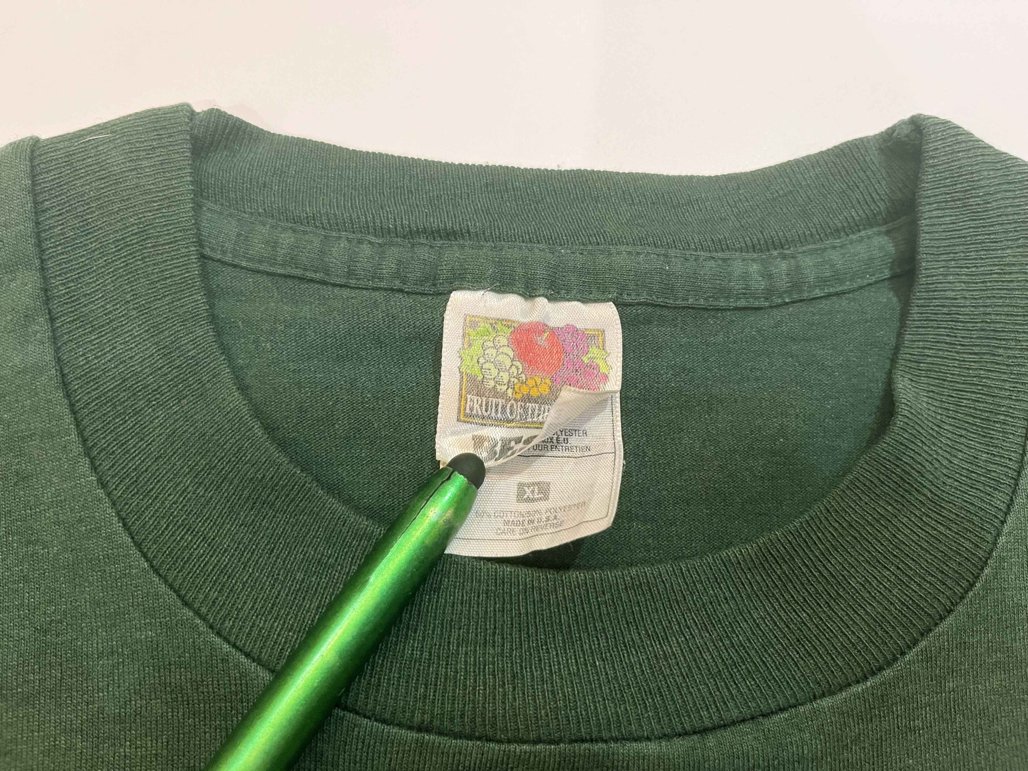 Fruit Of The Loom × NFL Vintage FOTL NFL Green Bay Packers Coach Holmgren T-Shirt Size US XL / EU 56 / 4 - 3 Thumbnail