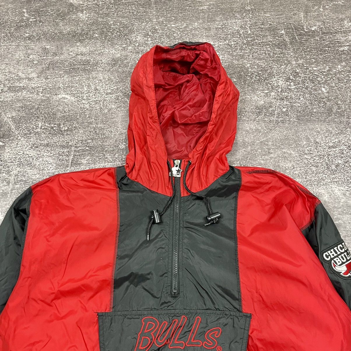 NBA Vintage Starter NBA Chicago Bulls Jacket Size US M / EU 48-50 / 2 - 2 Thumbnail