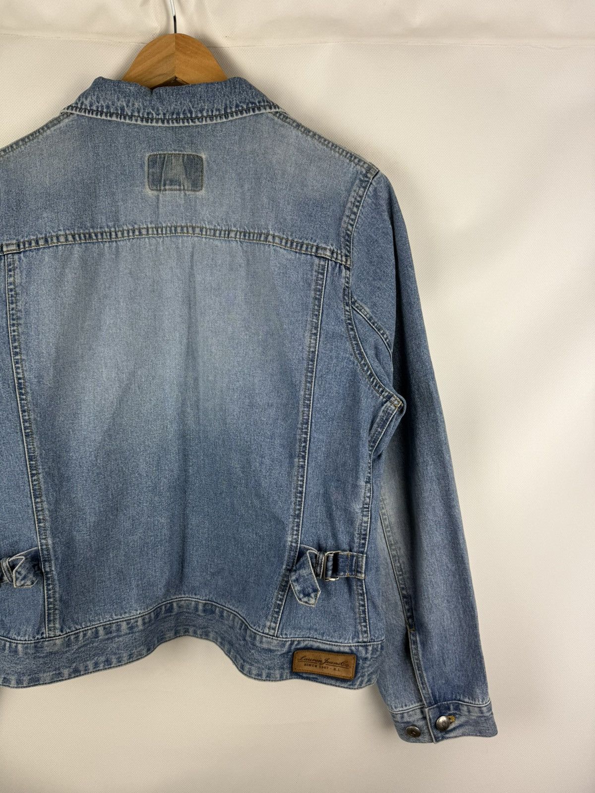 Ralph Lauren Ralph Lauren Jeans Co Vintage Denim Full Zip Western Jacket Size L / US 10 / IT 46 - 18 Thumbnail