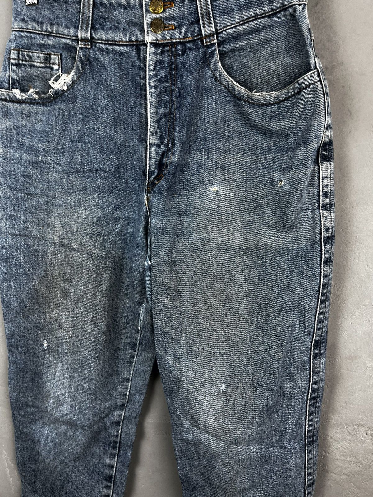 Hysteric Glamour × Jil Sander × Vintage Jil Sander distressed denim vintage 90s rare hype Size 28" / US 6 / IT 42 - 5 Thumbnail