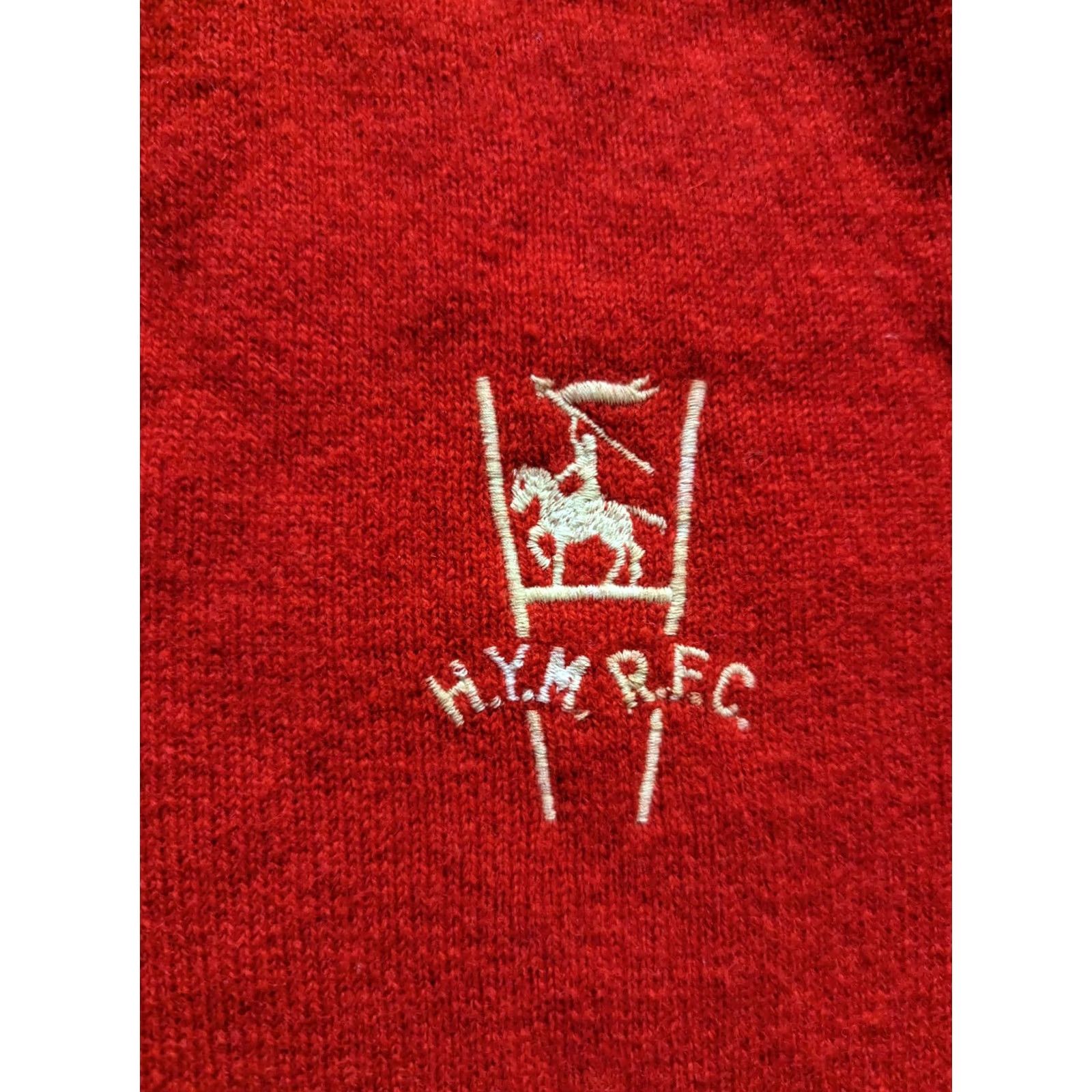 Vintage Pringle Sweater Mens Regular Wool Red 44 Rugby Sports Shirt Size US XXL / EU 58 / 5 - 2 Thumbnail