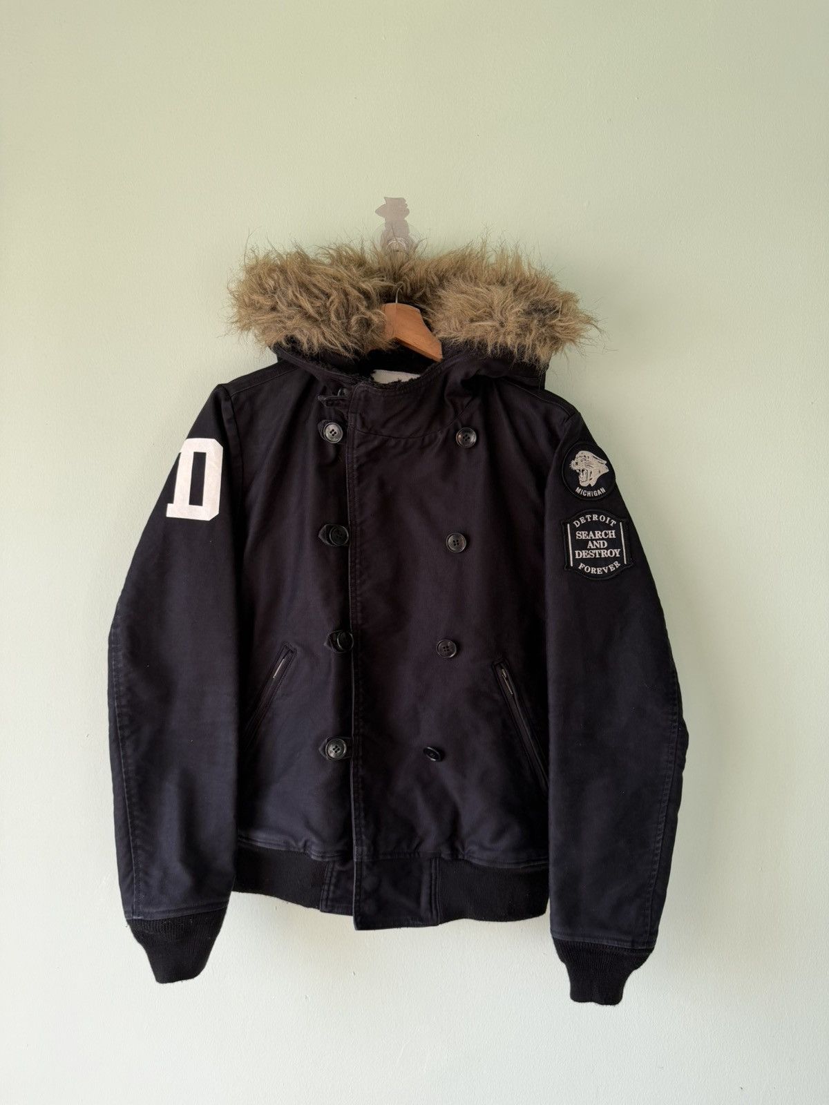 Hysteric Glamour Hysteric Glamour N2B Fur Bomber Jacket | Grailed