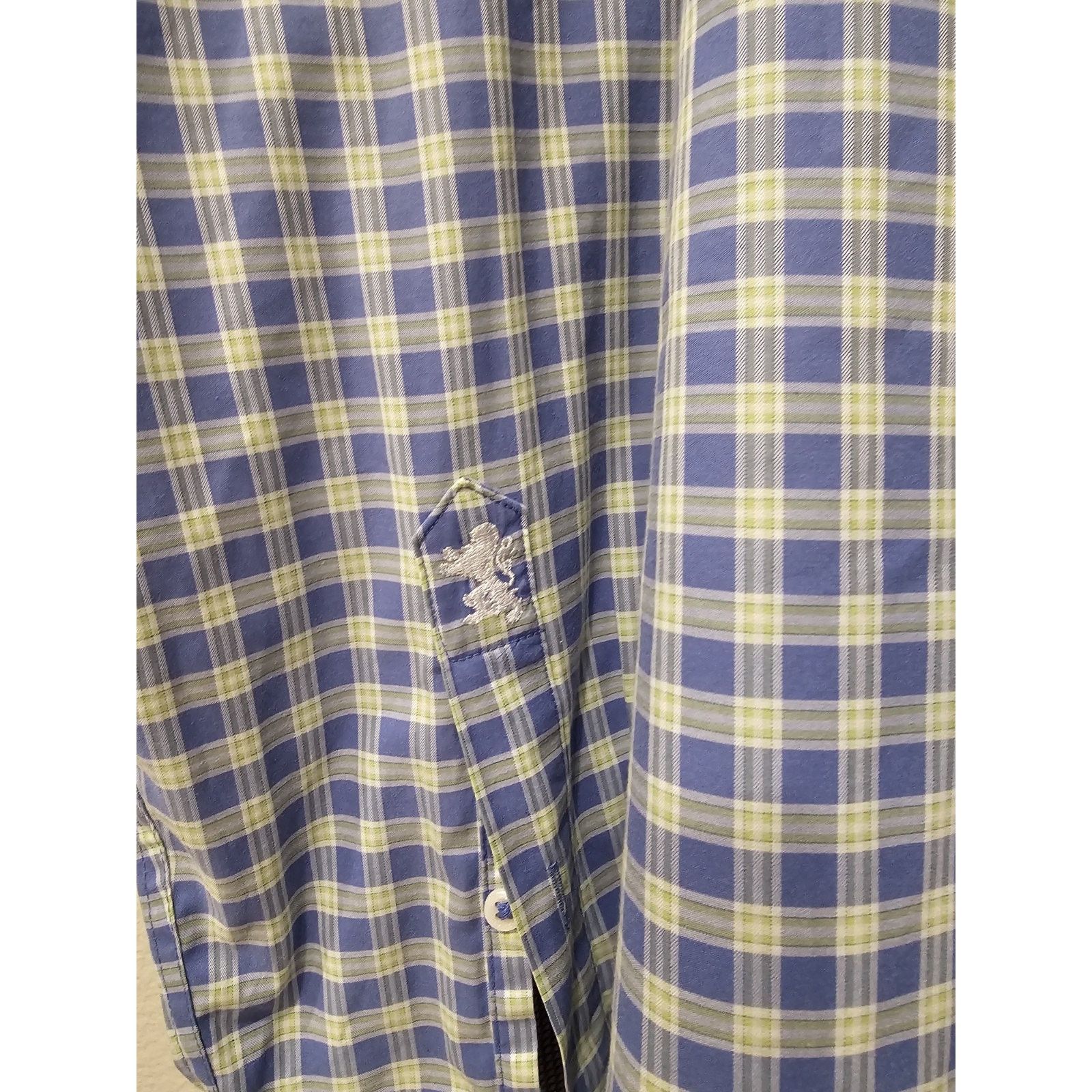 BUGATCHI Bugatchi UOMO Mens XL Long Sleeve Shirt 100% Cotton Size US XL / EU 56 / 4 - 3 Thumbnail