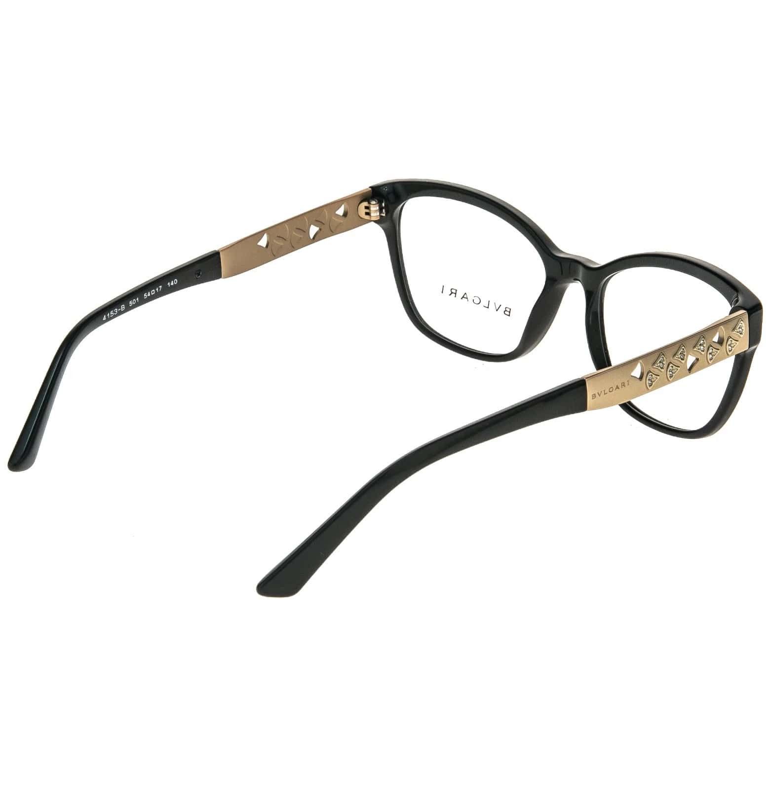 Bvlgari BVLGARI BV4153B DIVAS DREAM Black Crystal Fan Eyeglass 4153 Size ONE SIZE - 6 Thumbnail