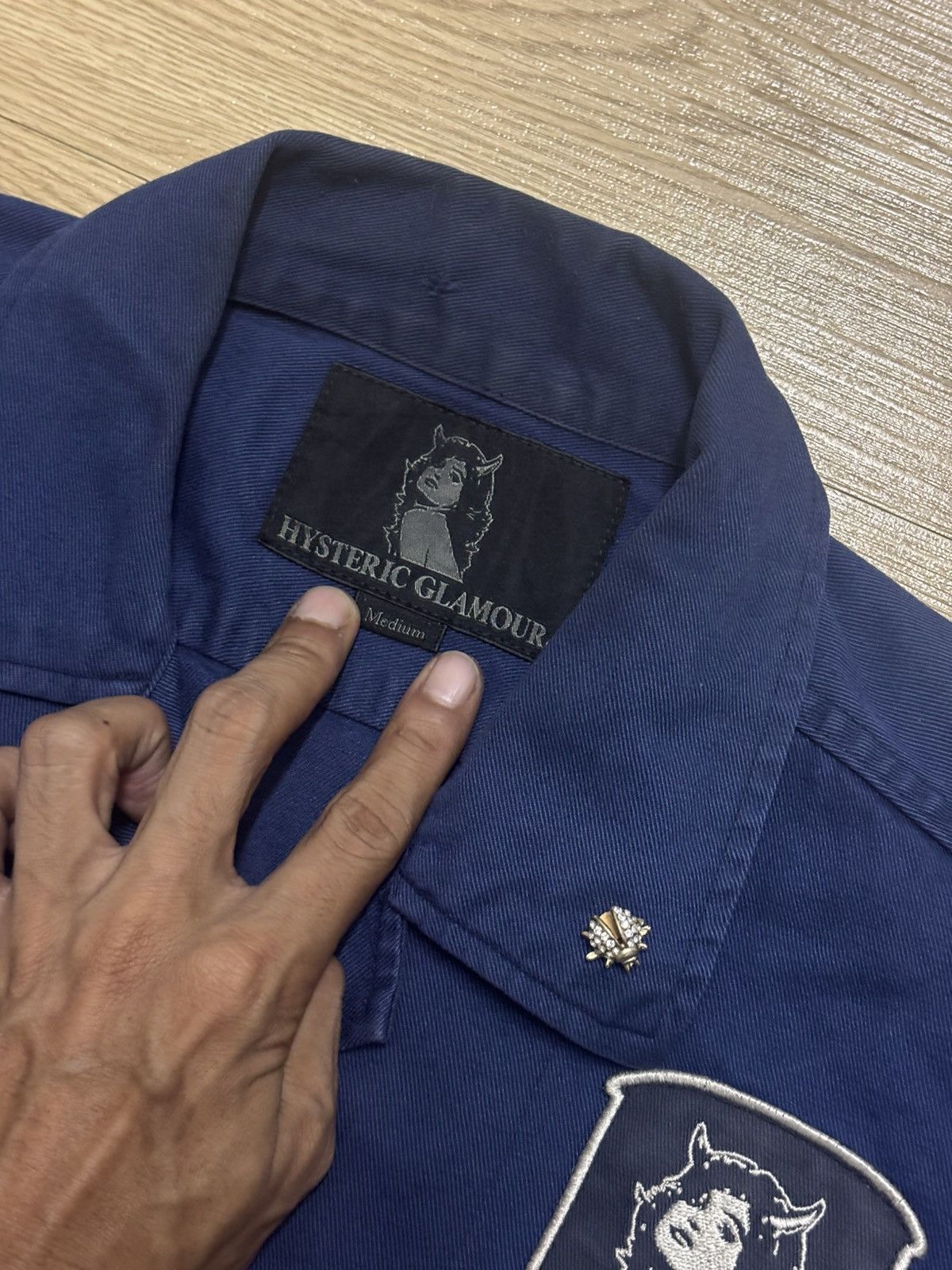Hysteric Glamour HYSTERIC GLAMOUR WORK JACKET Size US M / EU 48-50 / 2 - 4 Thumbnail