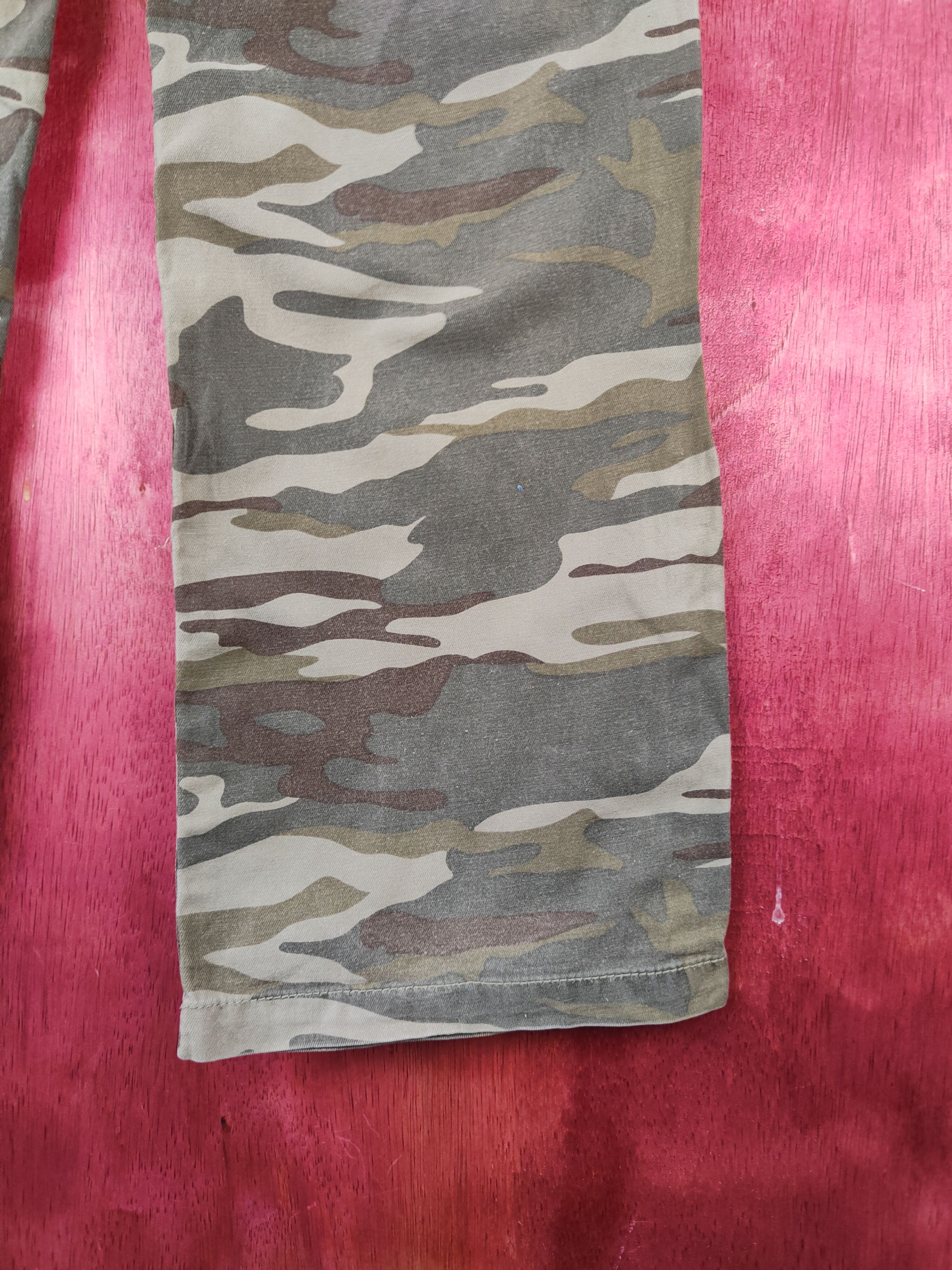 Japanese Brand DL C.o.l.z.a Camo military tactical Cargo Pants #S1503 Size 29" - 11 Thumbnail