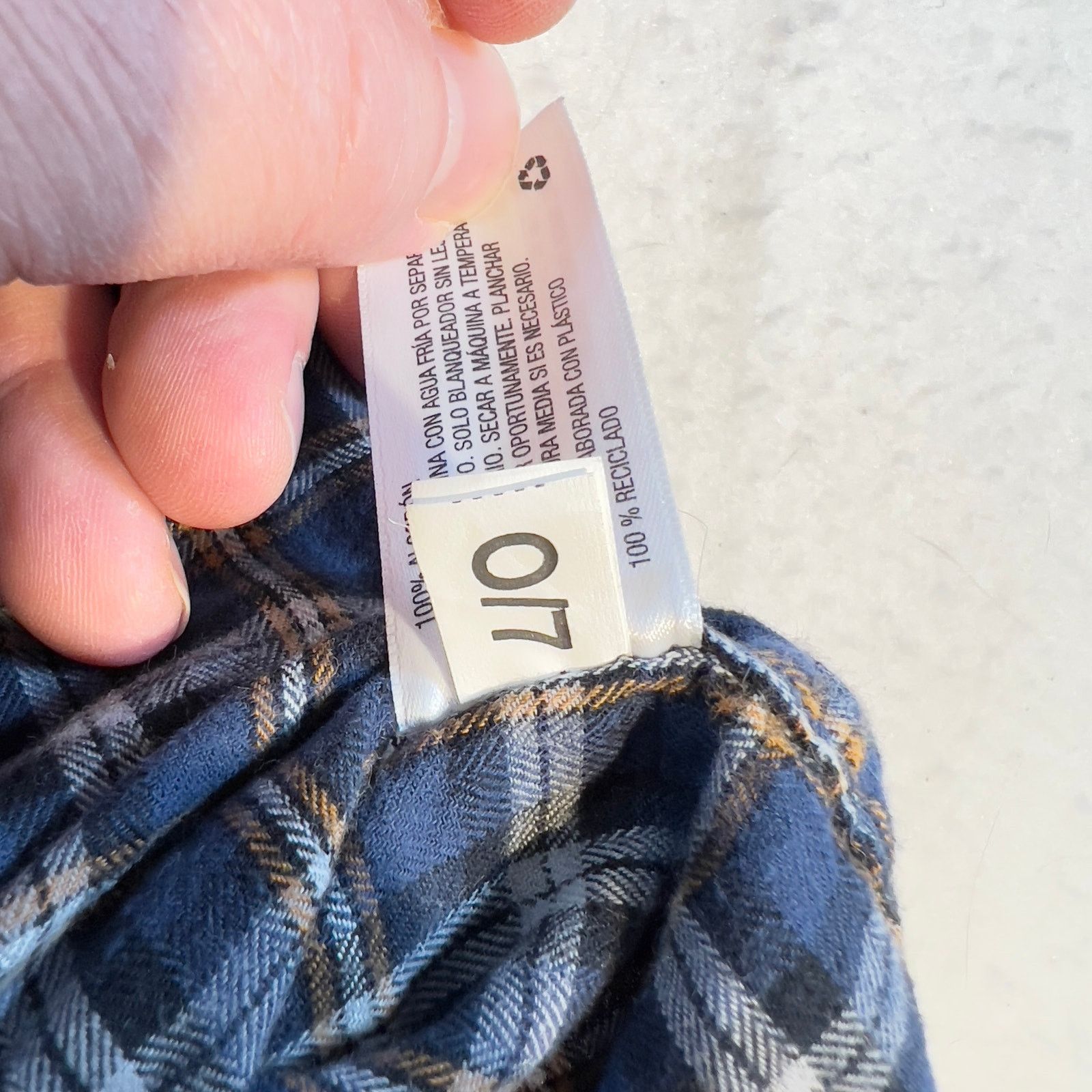 Other Goodfellow &Co Flannel Button Shirt Men XXL Blue Brown Plaid Size US XXL / EU 58 / 5 - 9 Thumbnail