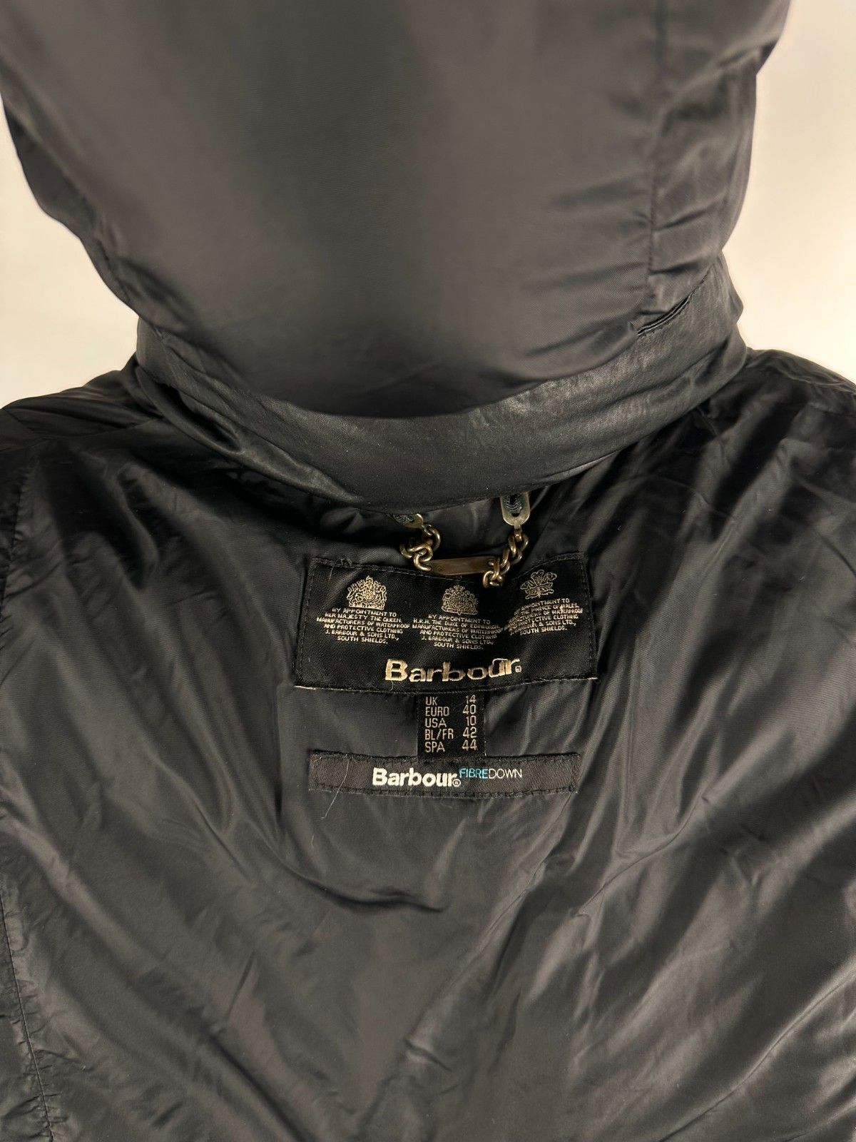Barbour Barbour International Nation Down Jacket Black Size US10 Size L / US 10 / IT 46 - 9 Thumbnail