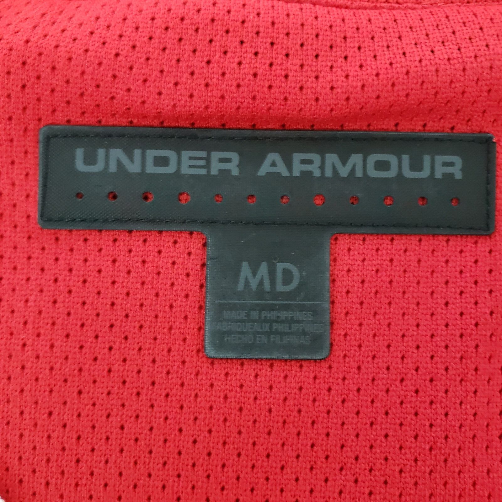 Under Armour UNDER ARMOUR Baseball Jacket Windbreaker Pullover Top Mesh Size US M / EU 48-50 / 2 - 12 Thumbnail