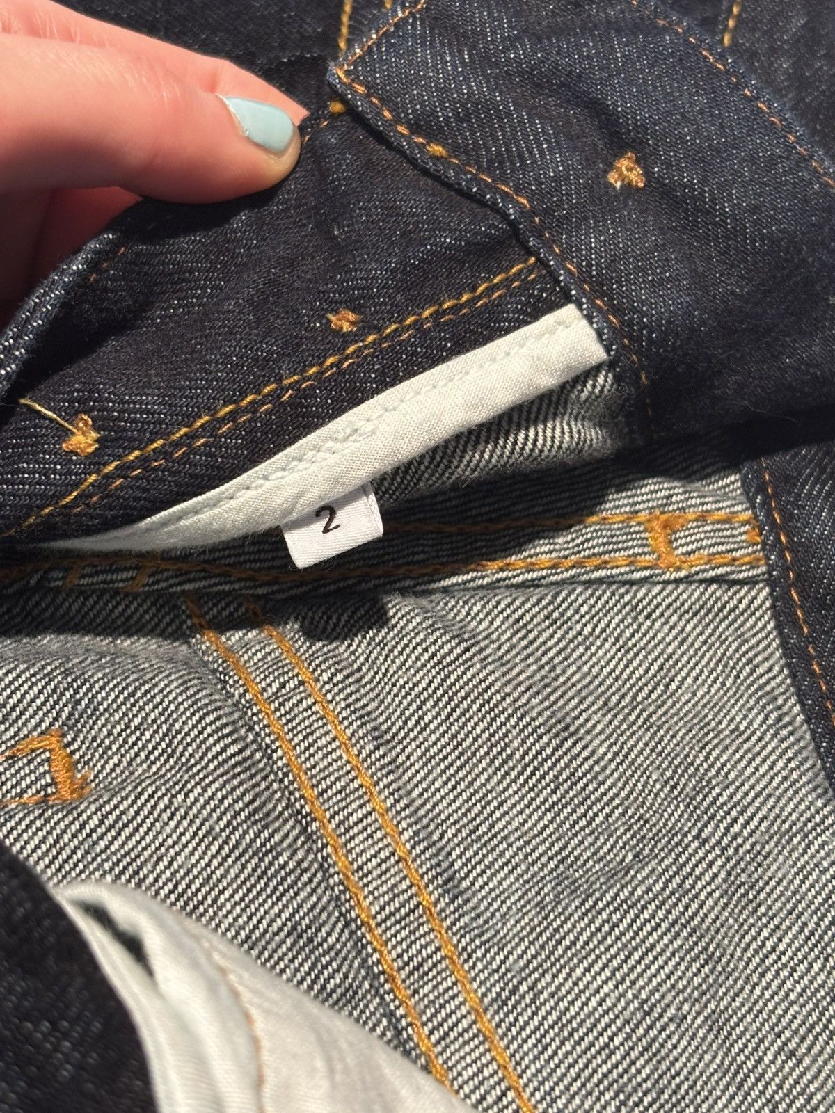 Jesse Kamm JESSE KAMM JAPANESE DENIM 225’s Size 26" / US 2 / IT 38 - 4 Thumbnail