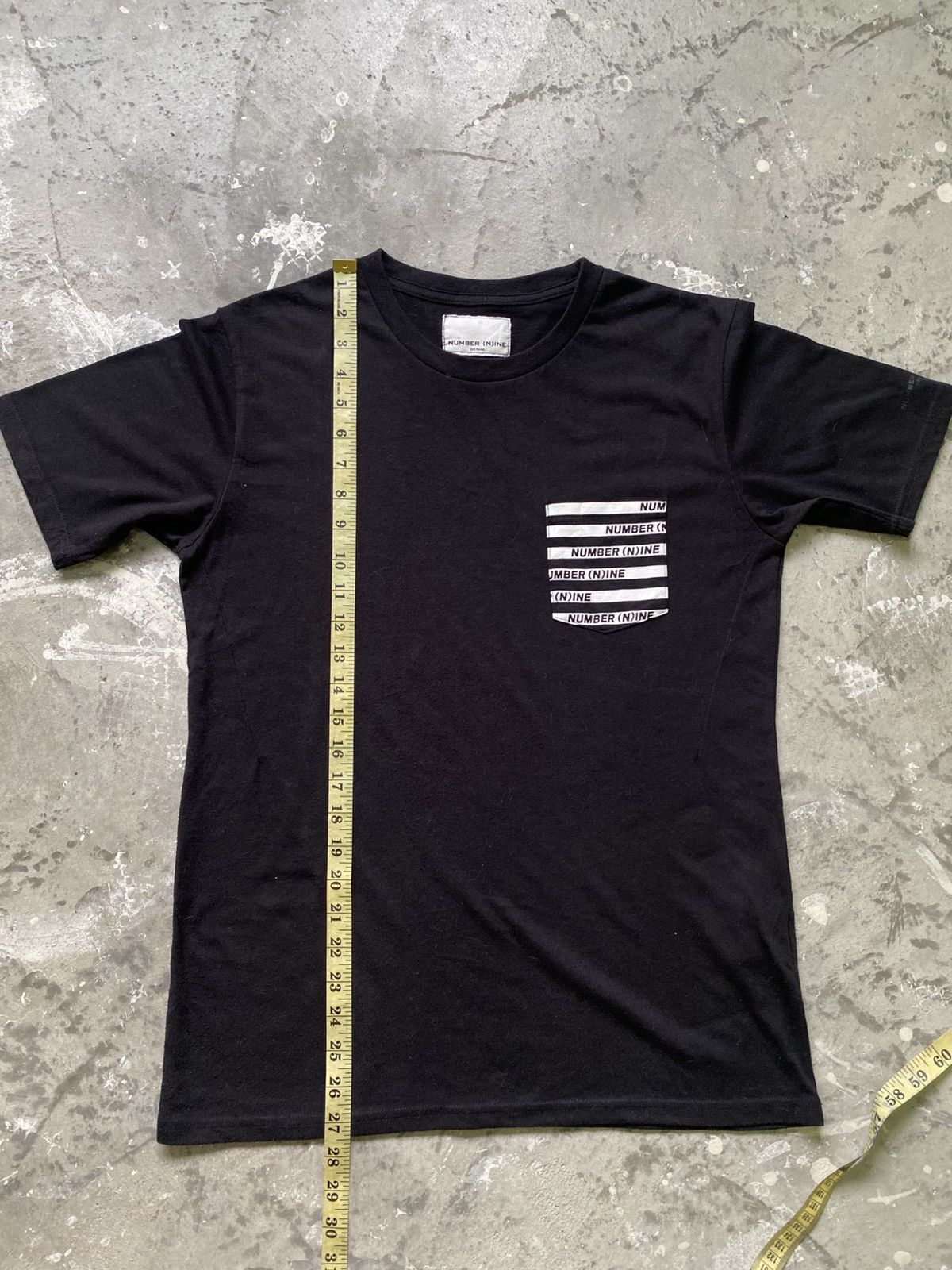 Number (N)ine Number Nine Denim Pocket Tee Shirt Size US M / EU 48-50 / 2 - 12 Thumbnail