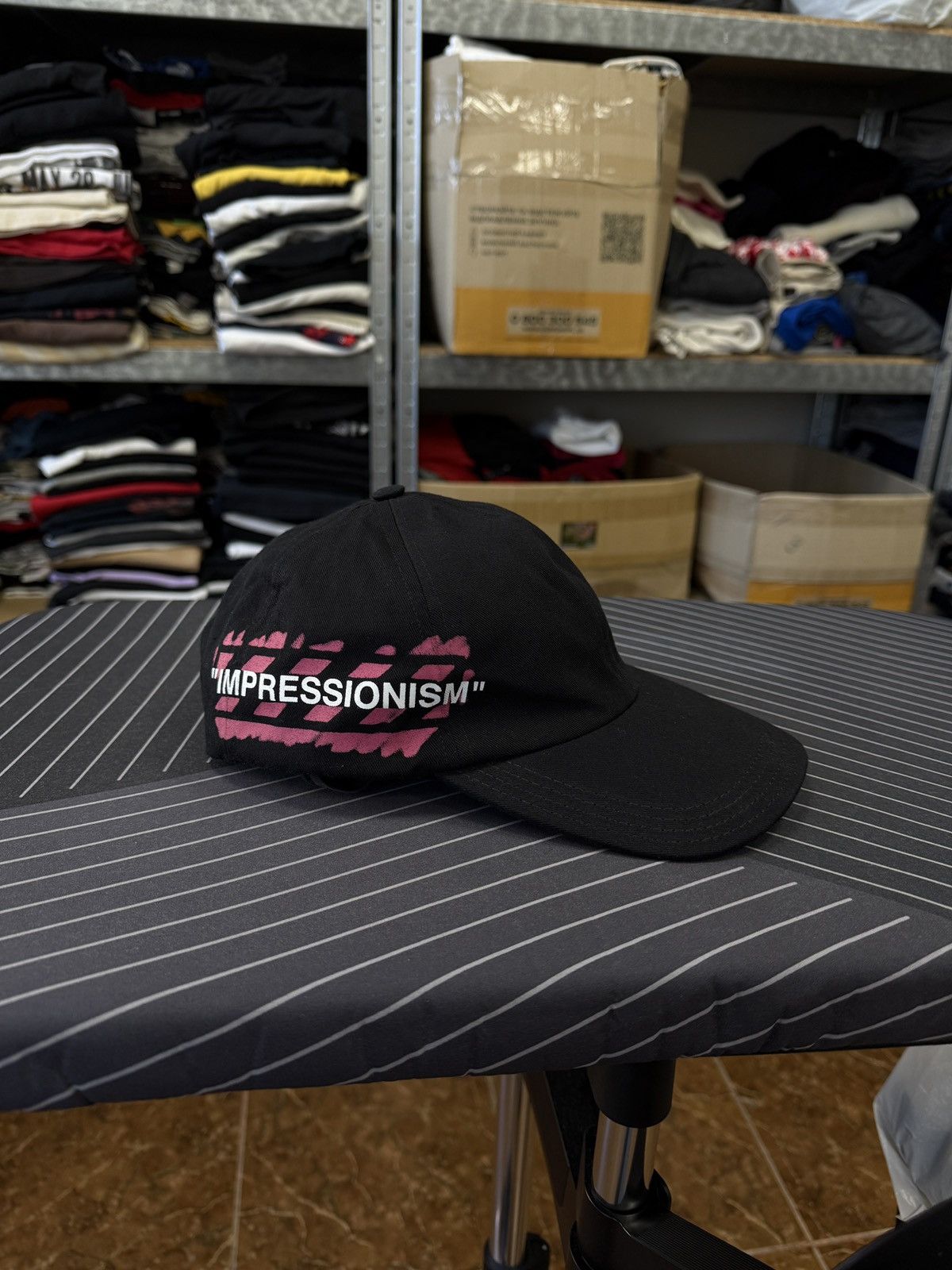 Off-White 🇺🇸 Off-White Impressionism Cap Virgil Abloh OMLB008R19400015 Size ONE SIZE - 2 Thumbnail
