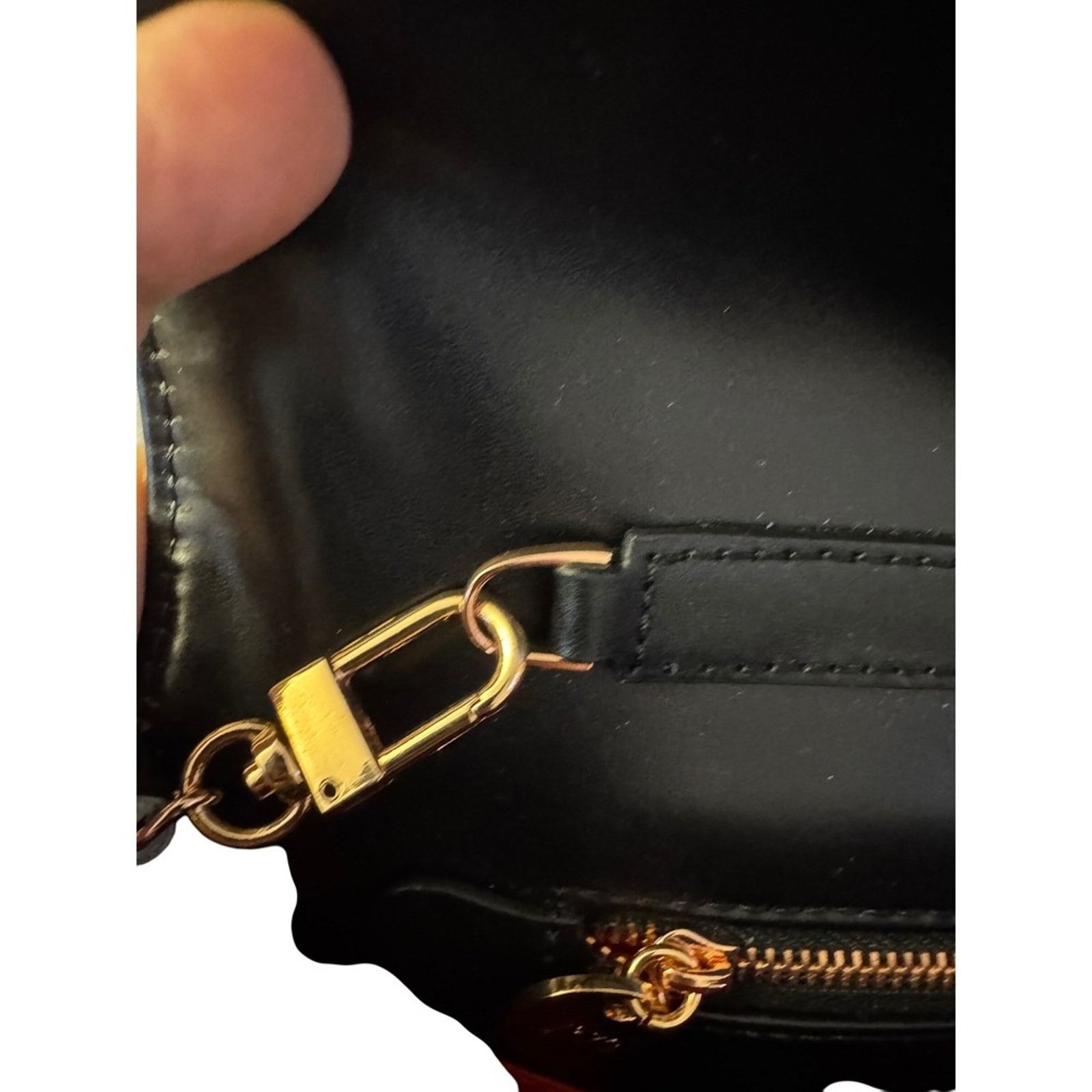 & Other Stories V73 Velvet Shoulder Bag Green Chain Strap Evening Clutch Size ONE SIZE - 3 Thumbnail