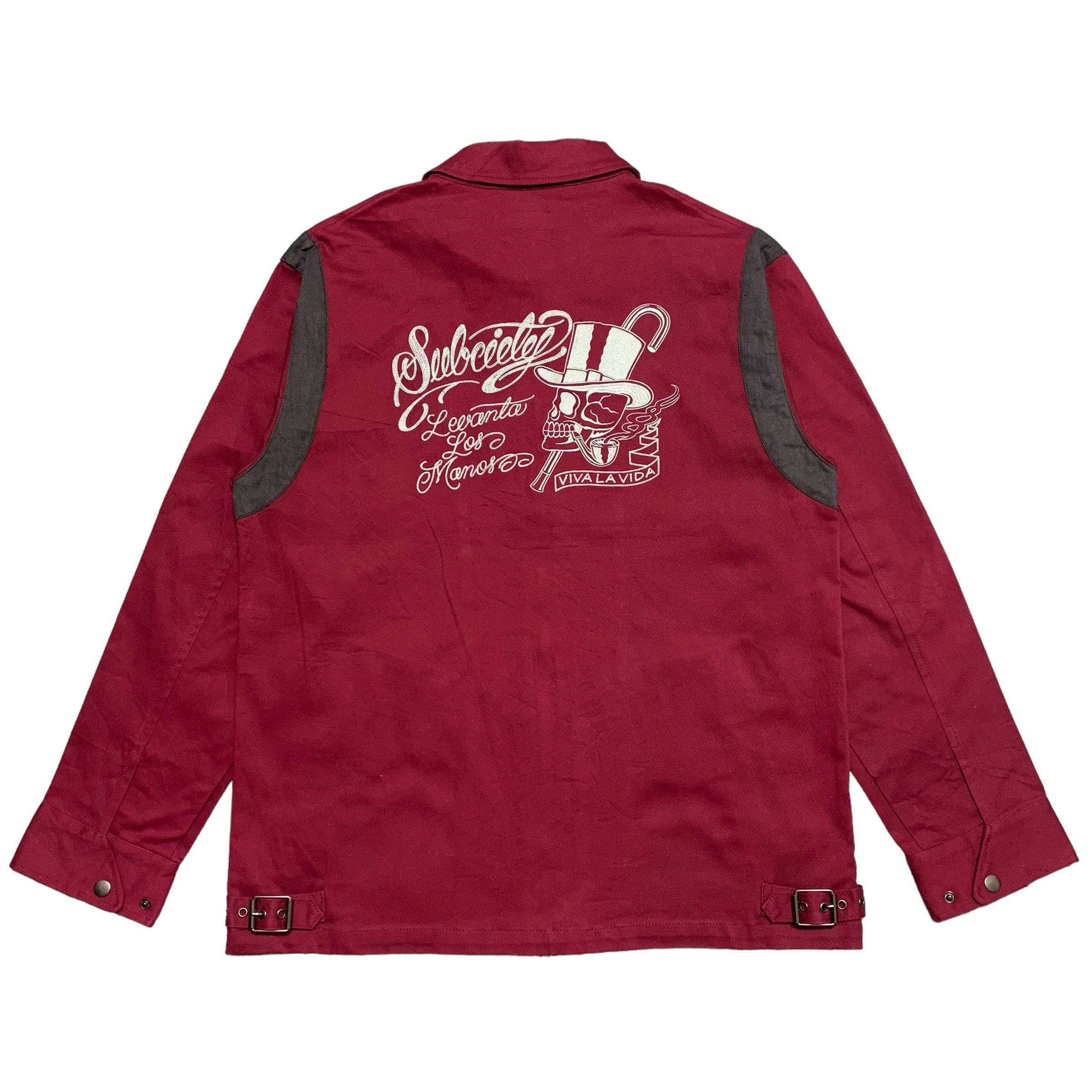 Japanese Brand Subciety Viva Lavida Embroidery Jacket Size US M / EU 48-50 / 2 - 1 Thumbnail
