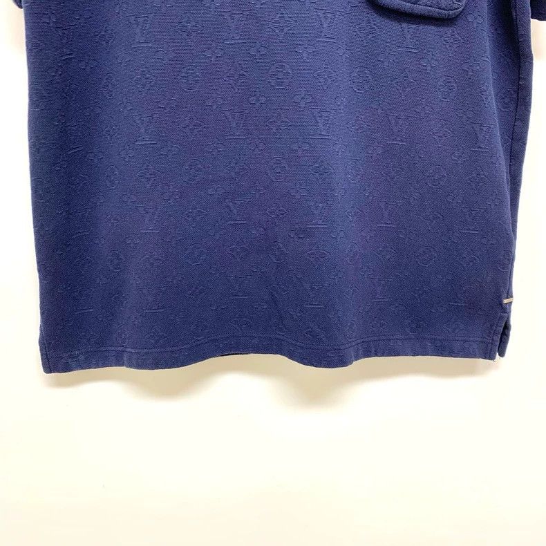 Louis Vuitton Louis Vuitton Dark Blue Full Print Short Sleeve Size US M / EU 48-50 / 2 - 4 Thumbnail