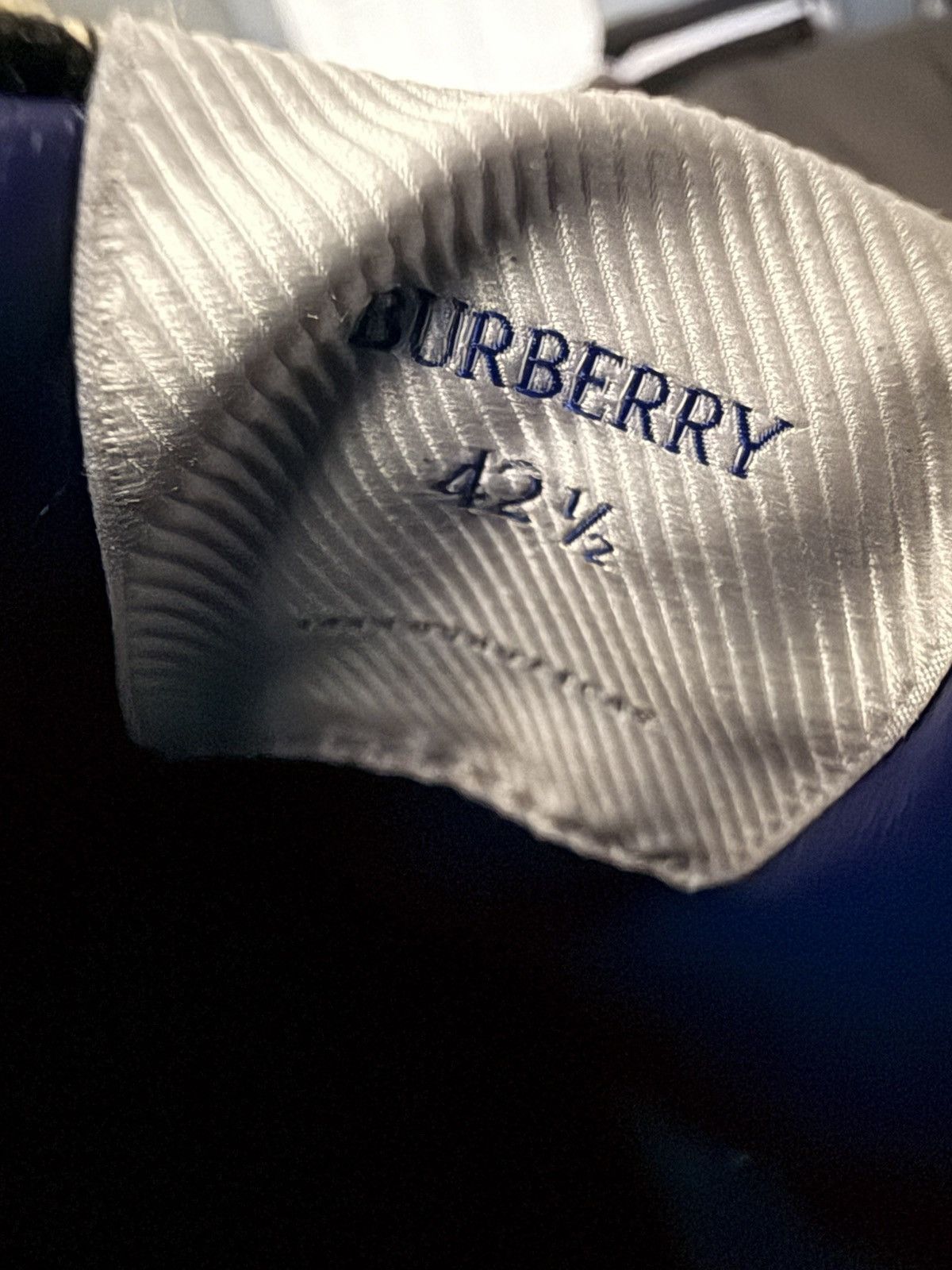 Burberry Burberry Check Terrace Sneakers Size US 9.5 / EU 42-43 - 9 Thumbnail