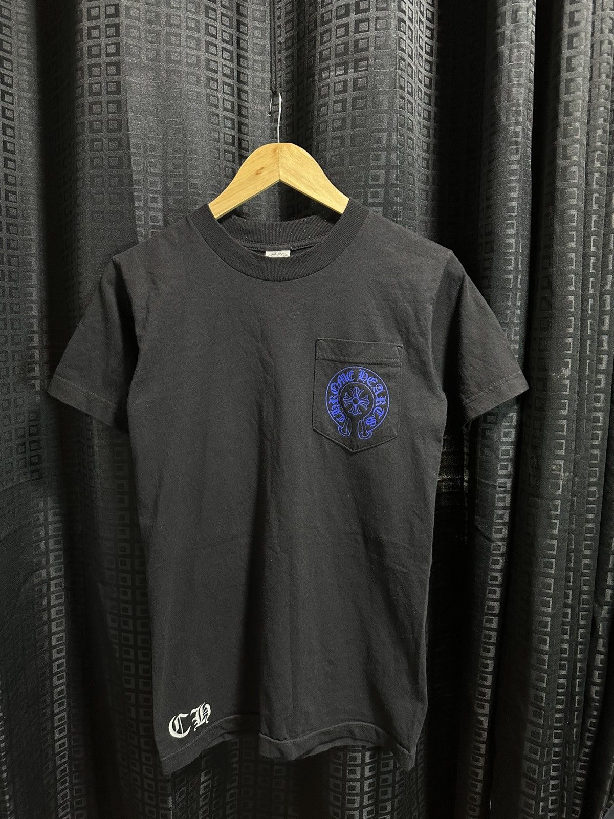 CHROME HEARTS Blue Cross Tee 正規品 CHROME HEARTS (クロムハーツ) Blue Cross Tee ブルークロス半袖T