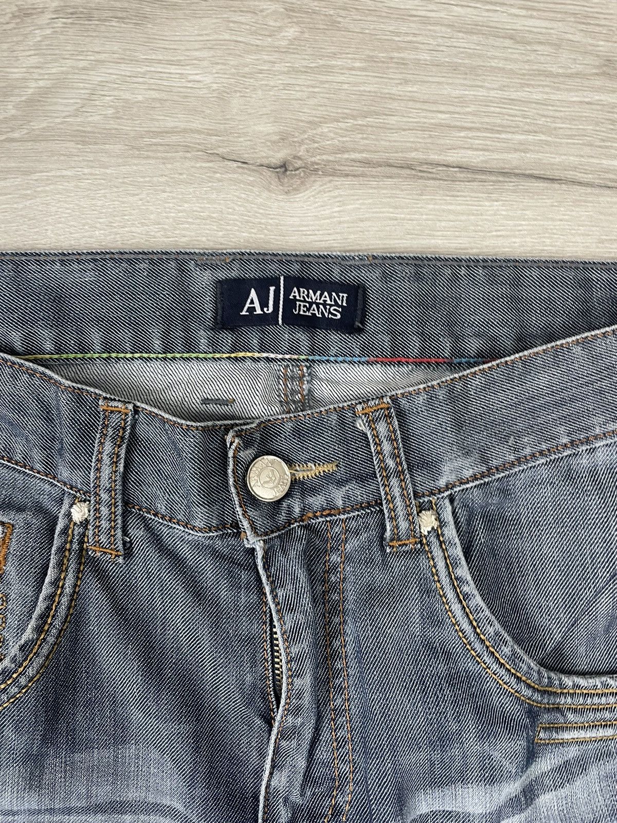 Armani × Japanese Brand × Vintage Vintage Men’s Armani Jeans Y2K Size US 29 - 7 Thumbnail
