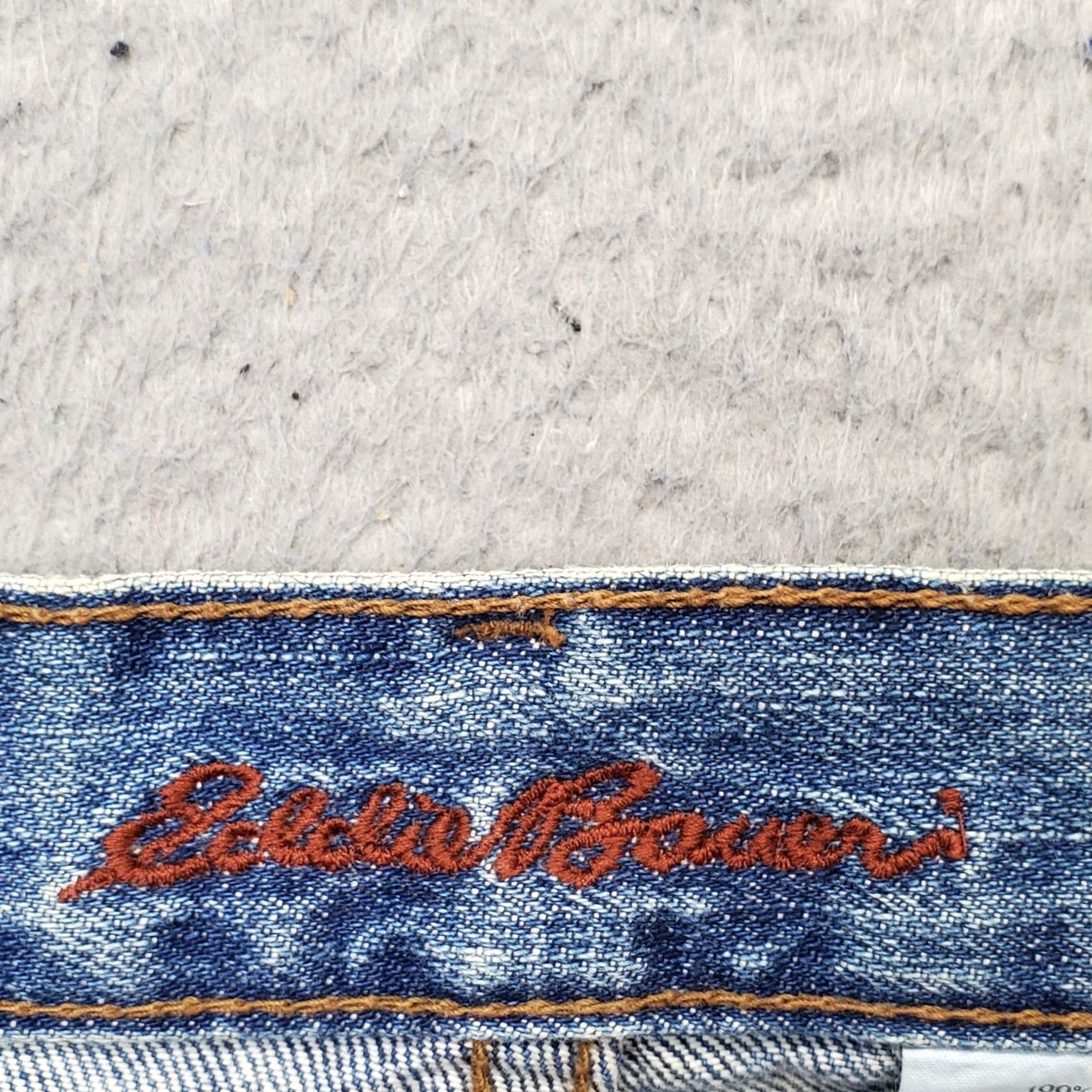 Eddie Bauer Eddie Bauer Mens Jeans Straight 42 Blue Denim 100% Cotton Stretch Regular Fit Vintage: No Size US 42 / EU 58 - 7 Thumbnail