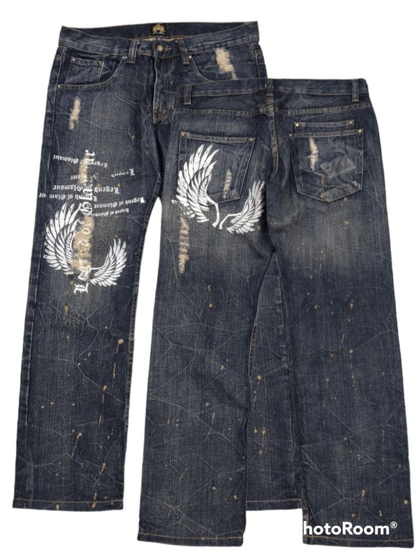 image of 14Th Addiction Style Archive Jeans in Dark Blue, Men's (Size 34)