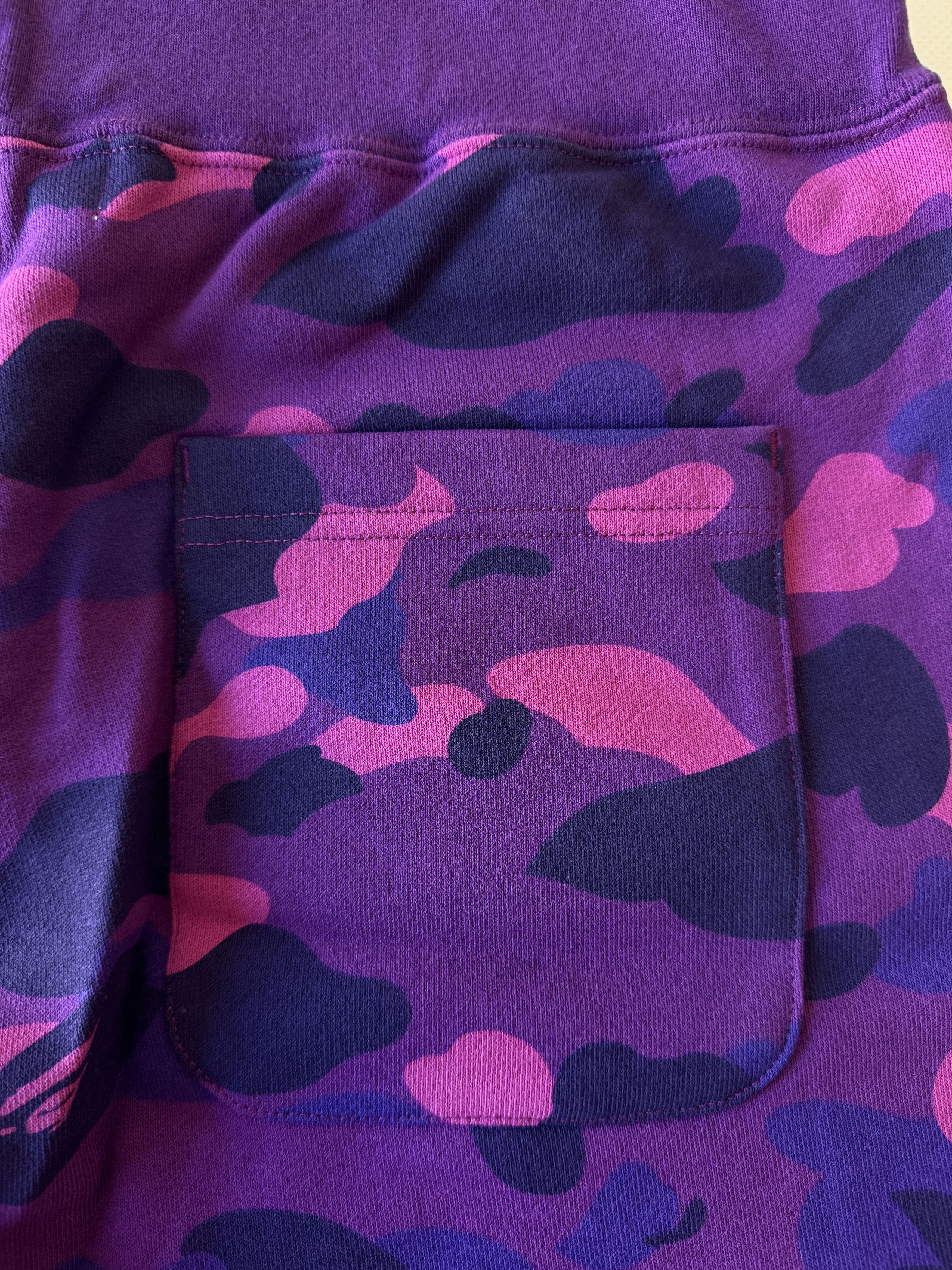 Bape BAPE COLOR CAMO SWEAT SHORTS Size US 34 / EU 50 - 4 Thumbnail