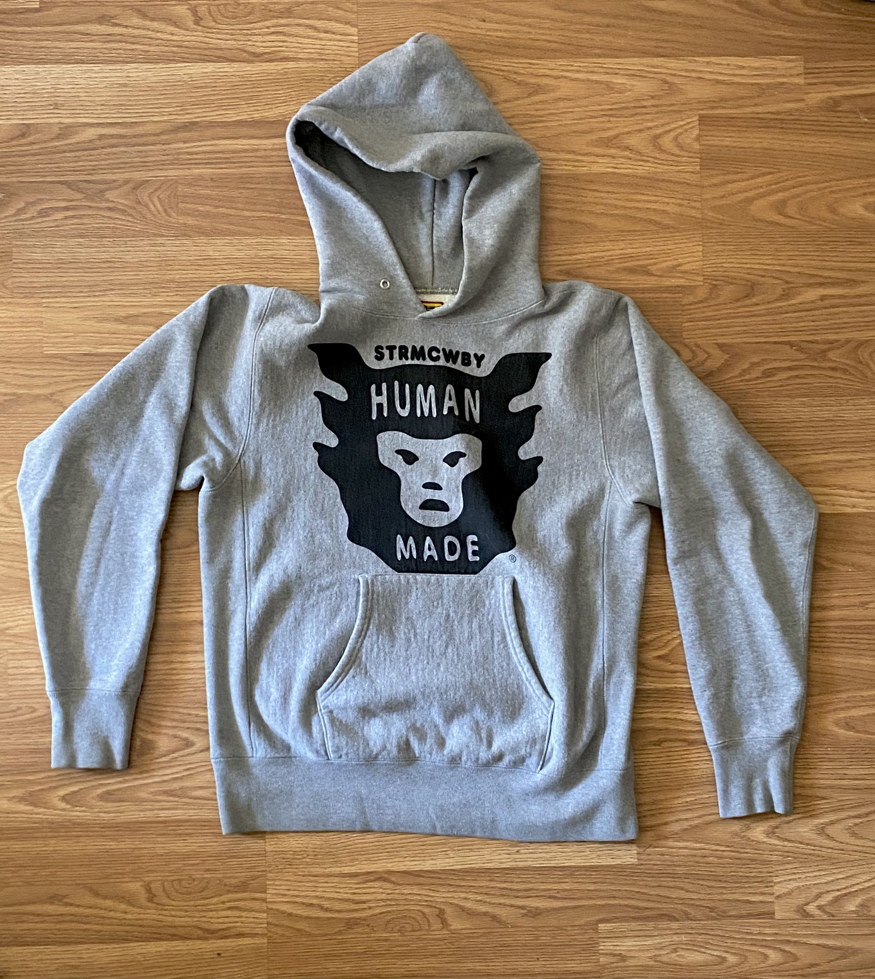トップス HUMAN MADE KAWS Made Knit Sweater gray HUMAN MADE KAWS SWEATSHIRT #2 