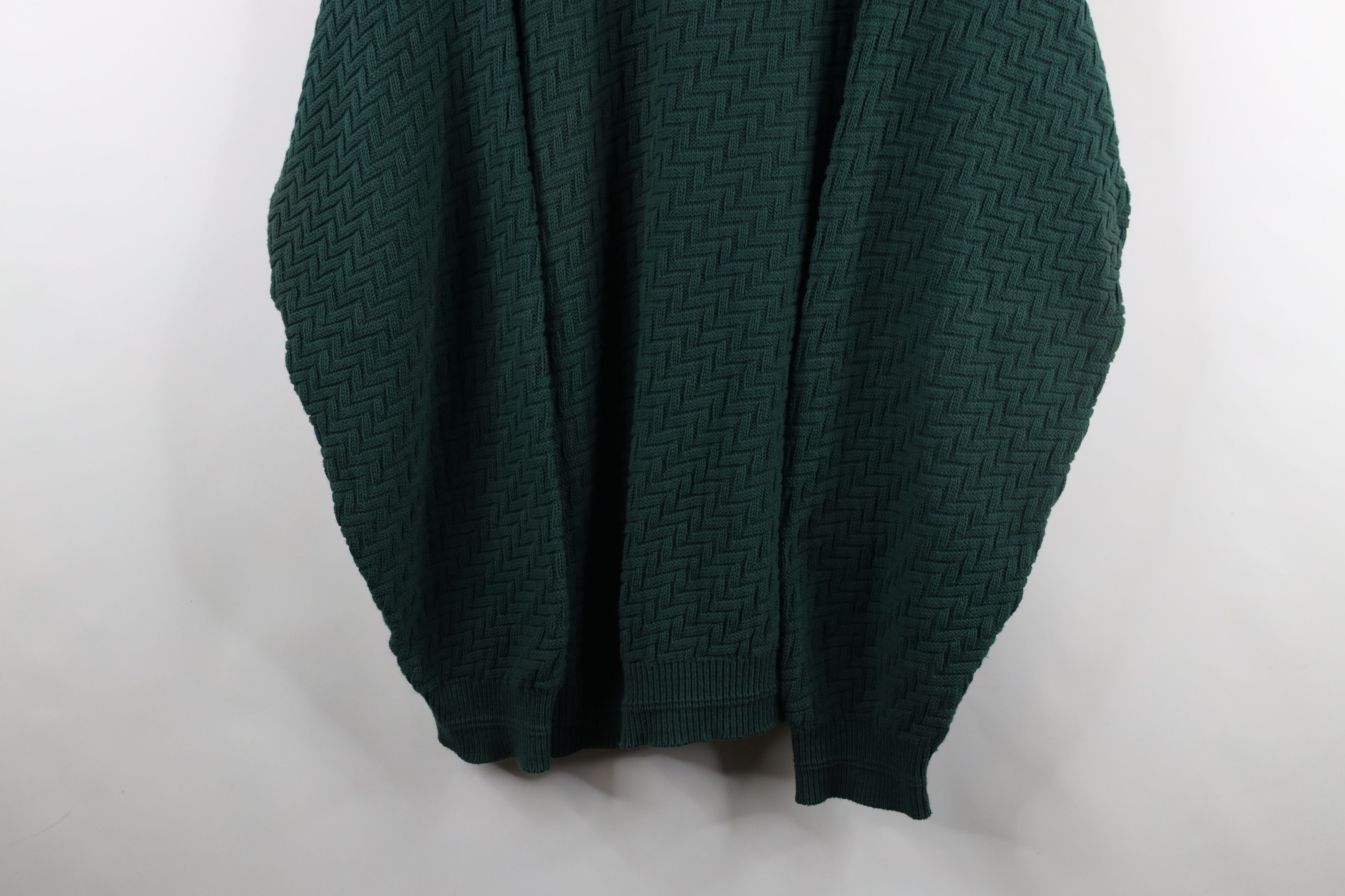Vintage Vintage 90s Streetwear Zag Cotton Knit Crewneck Sweater USA Size US XXL / EU 58 / 5 - 3 Thumbnail