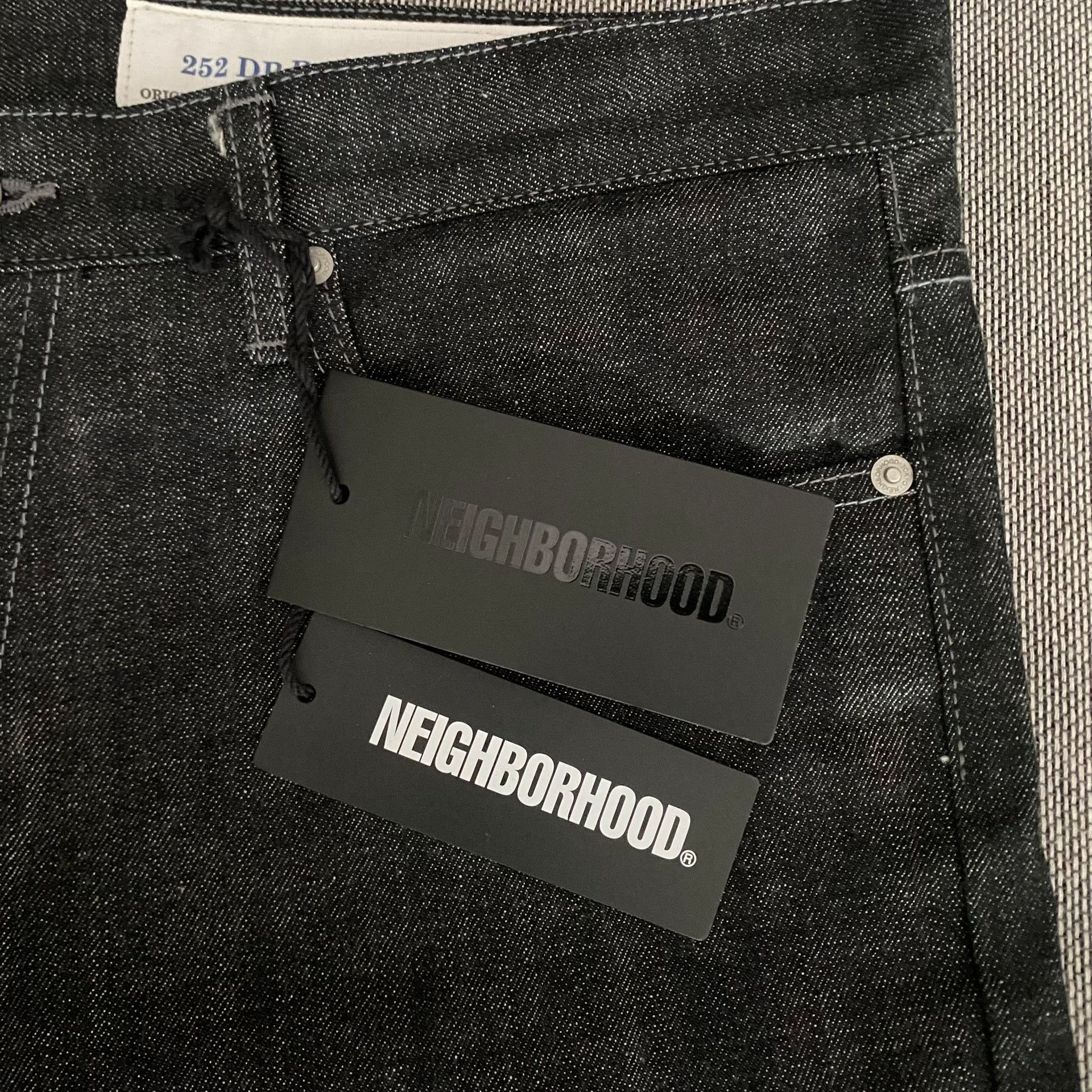 Neighborhood Neighborhood 25AW Basic Black Jeans Size US 32 / EU 48 - 4 Thumbnail