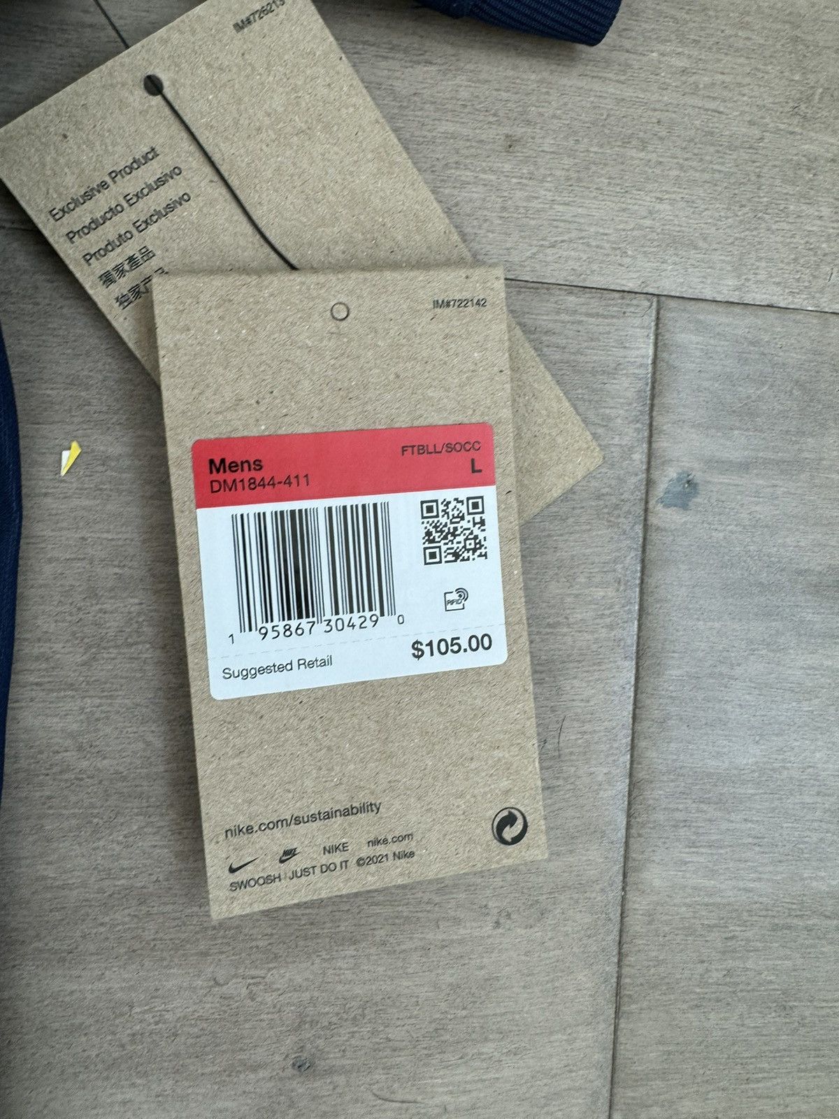 Nike Nike PSG Jersey Size US L / EU 52-54 / 3 - 6 Thumbnail
