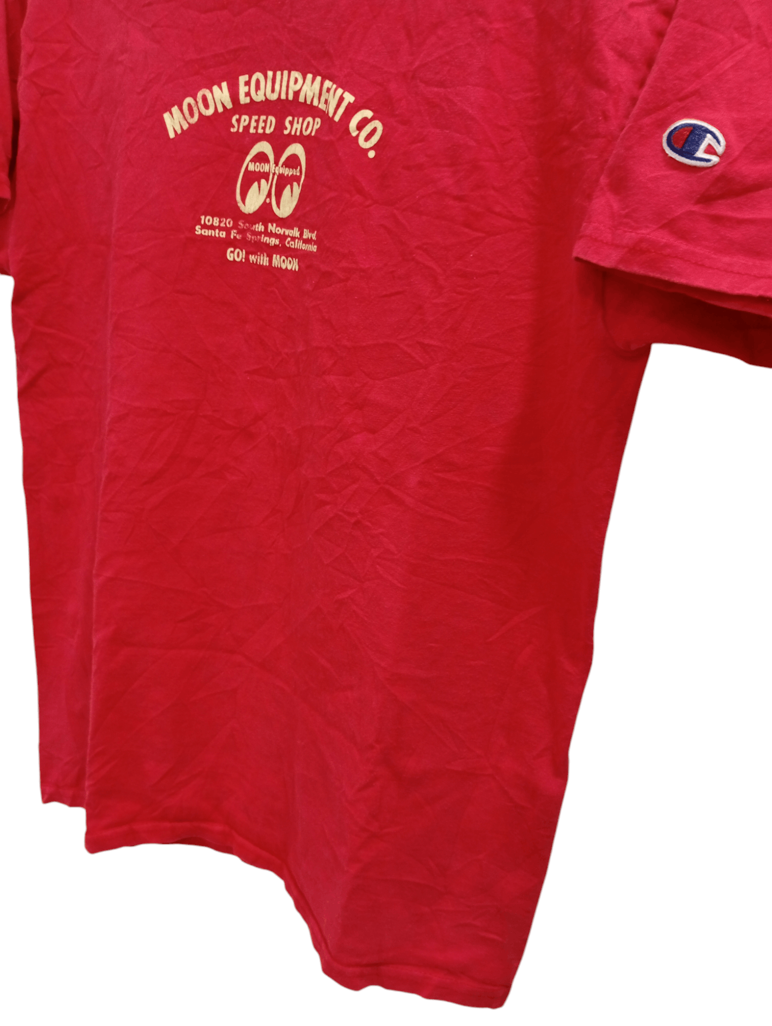 Champion × Japanese Brand × Vintage 🔥🔥Moon Eye x Champion T-Shirt Size US M / EU 48-50 / 2 - 11 Thumbnail