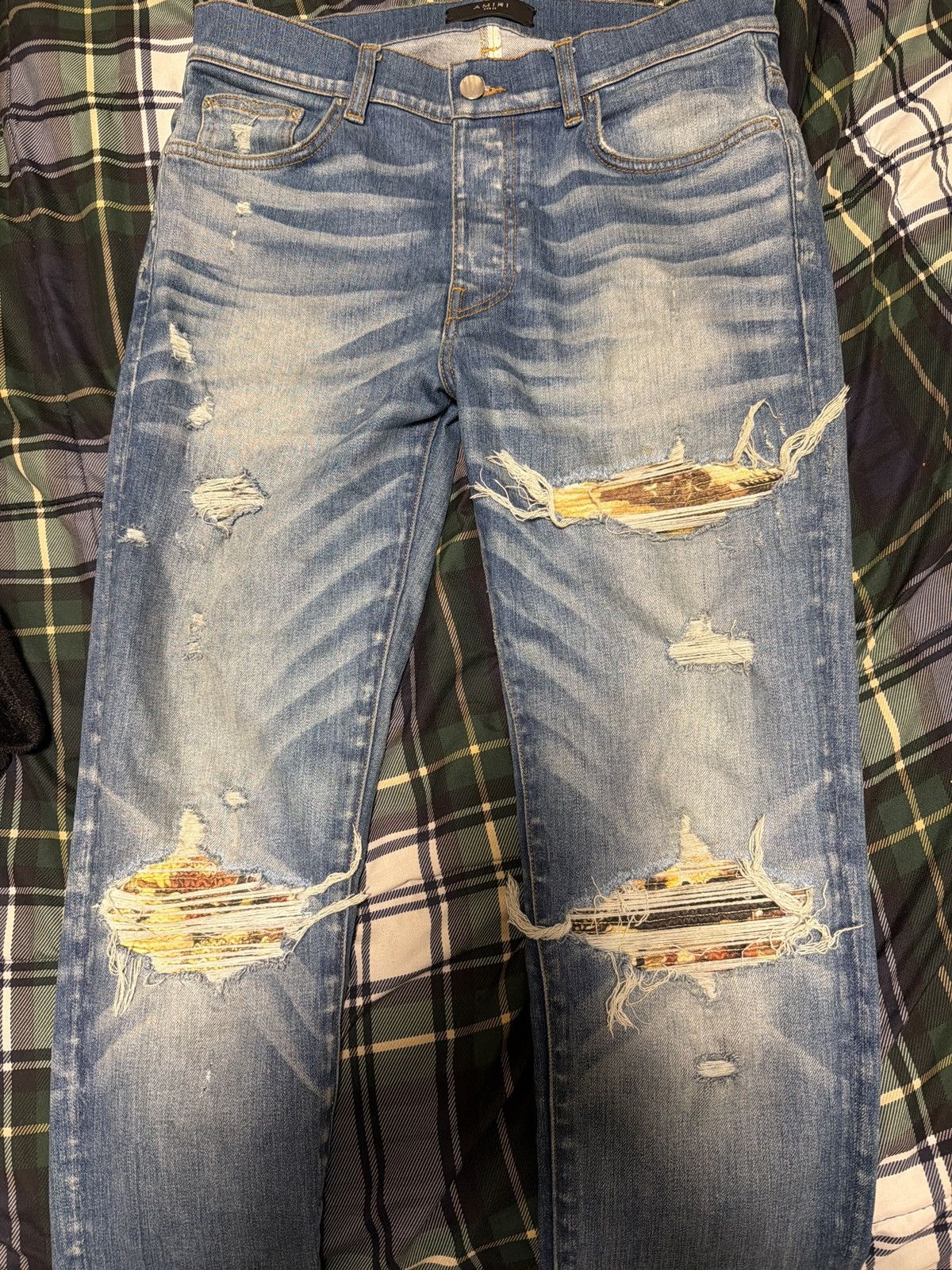 Amiri Amiri Jeans Mx1 Size US 33 - 1 Thumbnail
