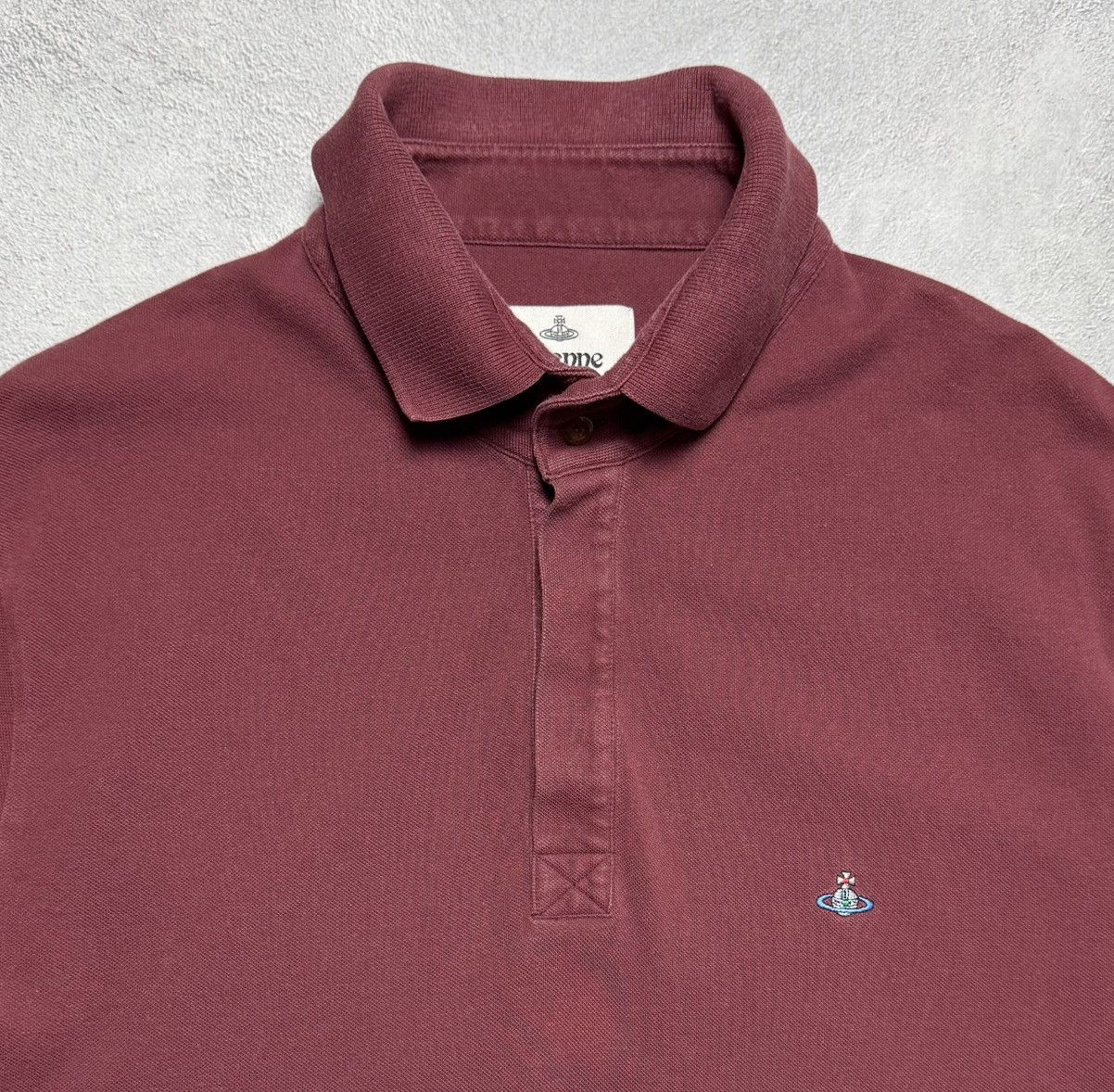 Vivienne Westwood Vivienne Westwood Small Logo Cotton Polo Shirt Size US XL / EU 56 / 4 - 7 Thumbnail