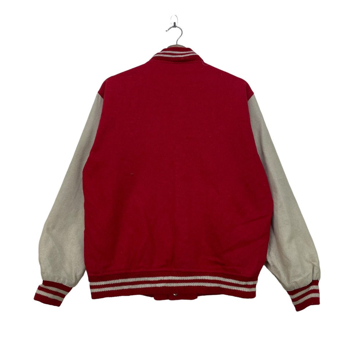 Japanese Brand × Vintage Mickey Mouse Varsity Bomber Jacket Size M / US 6-8 / IT 42-44 - 2 Thumbnail