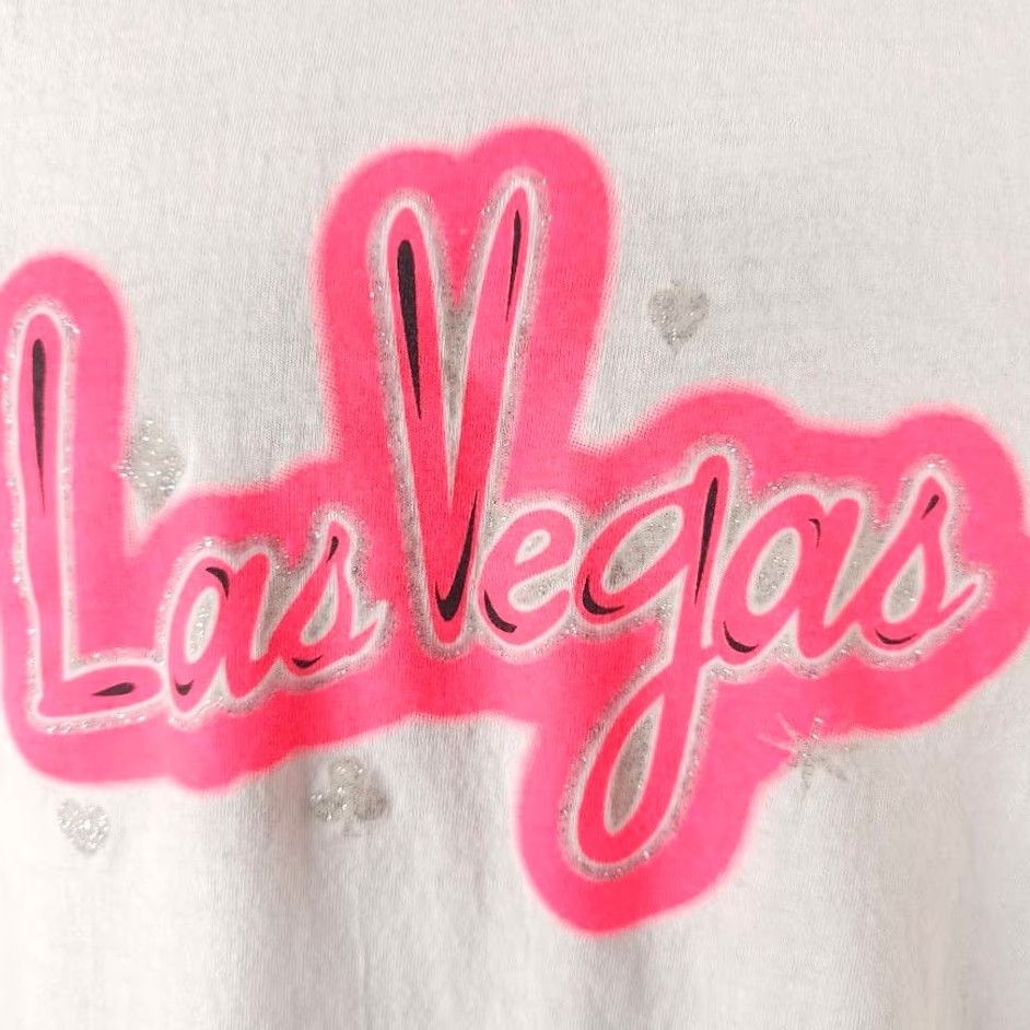 Vintage Las Vegas T Shirt Mens Size Medium White Travel Destination Tee Size US M / EU 48-50 / 2 - 3 Thumbnail